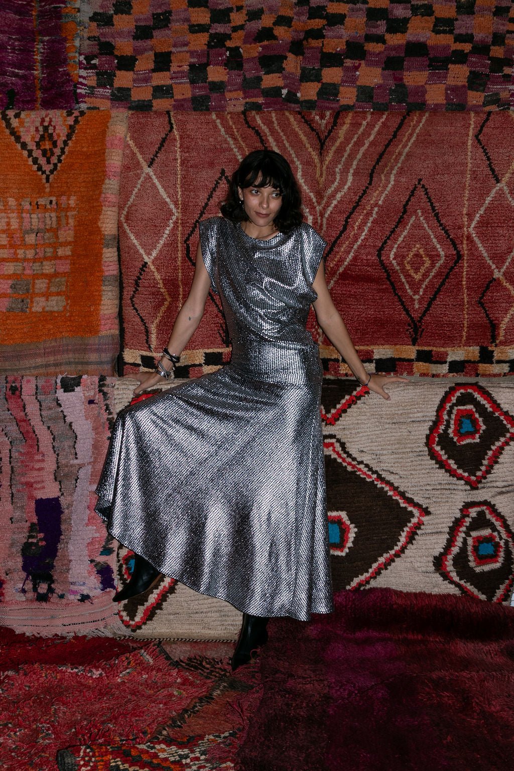 80's Top - Silver (Pre - Order) - Meg