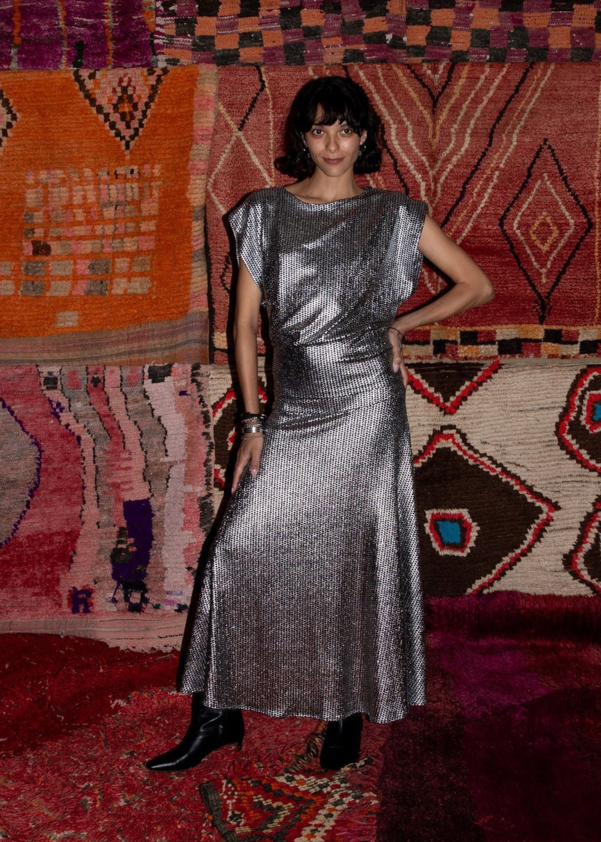 80's Top - Silver (Pre - Order) - Meg