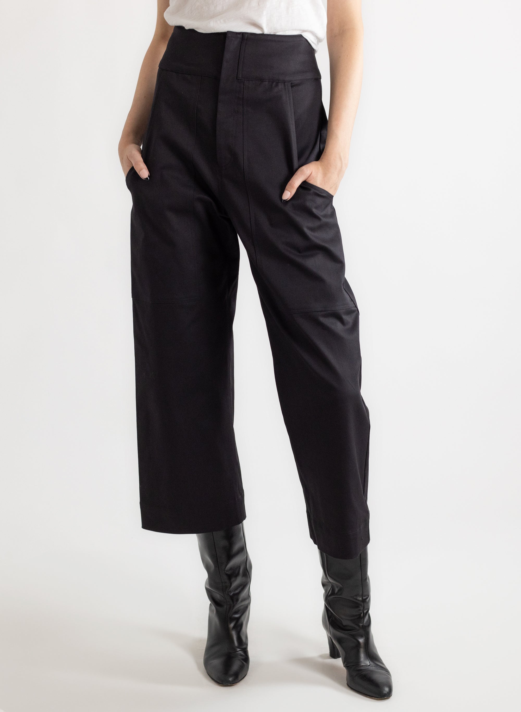 Black Carpenter Jean - Meg - Made in NYC