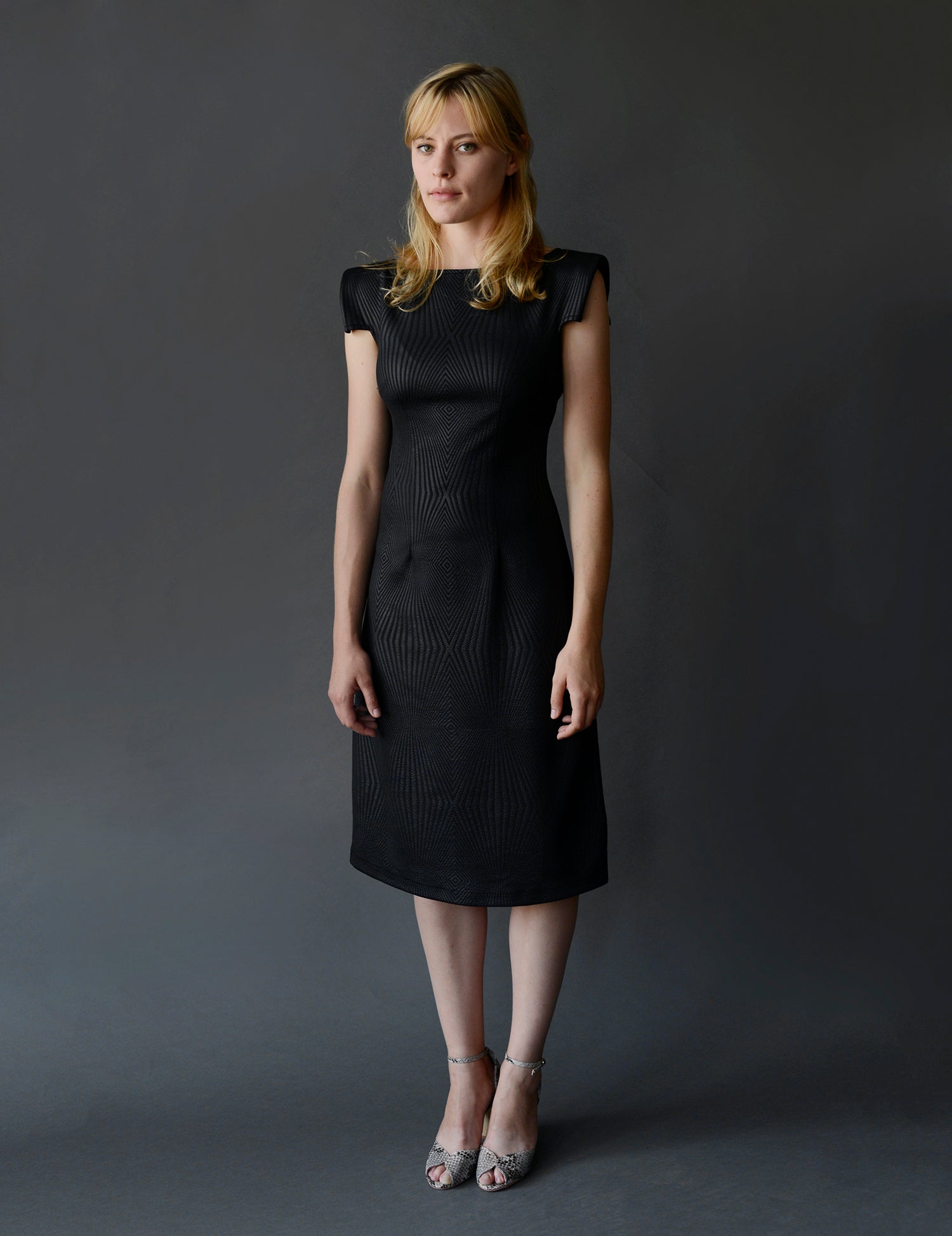 Cap Dress - Black - L (RESALE ITEM)