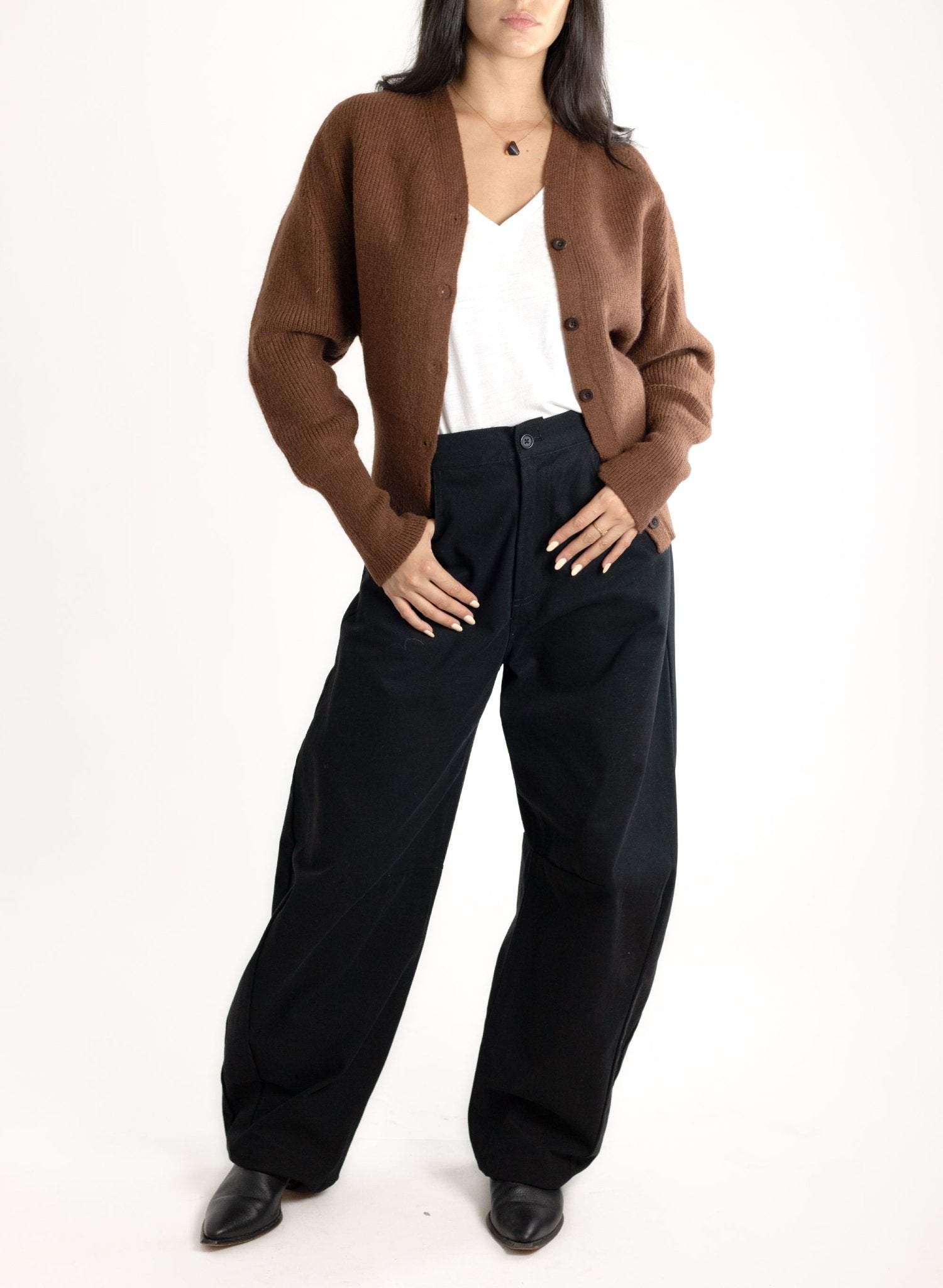 Barrel Jean - Black - Meg - Made in NYC