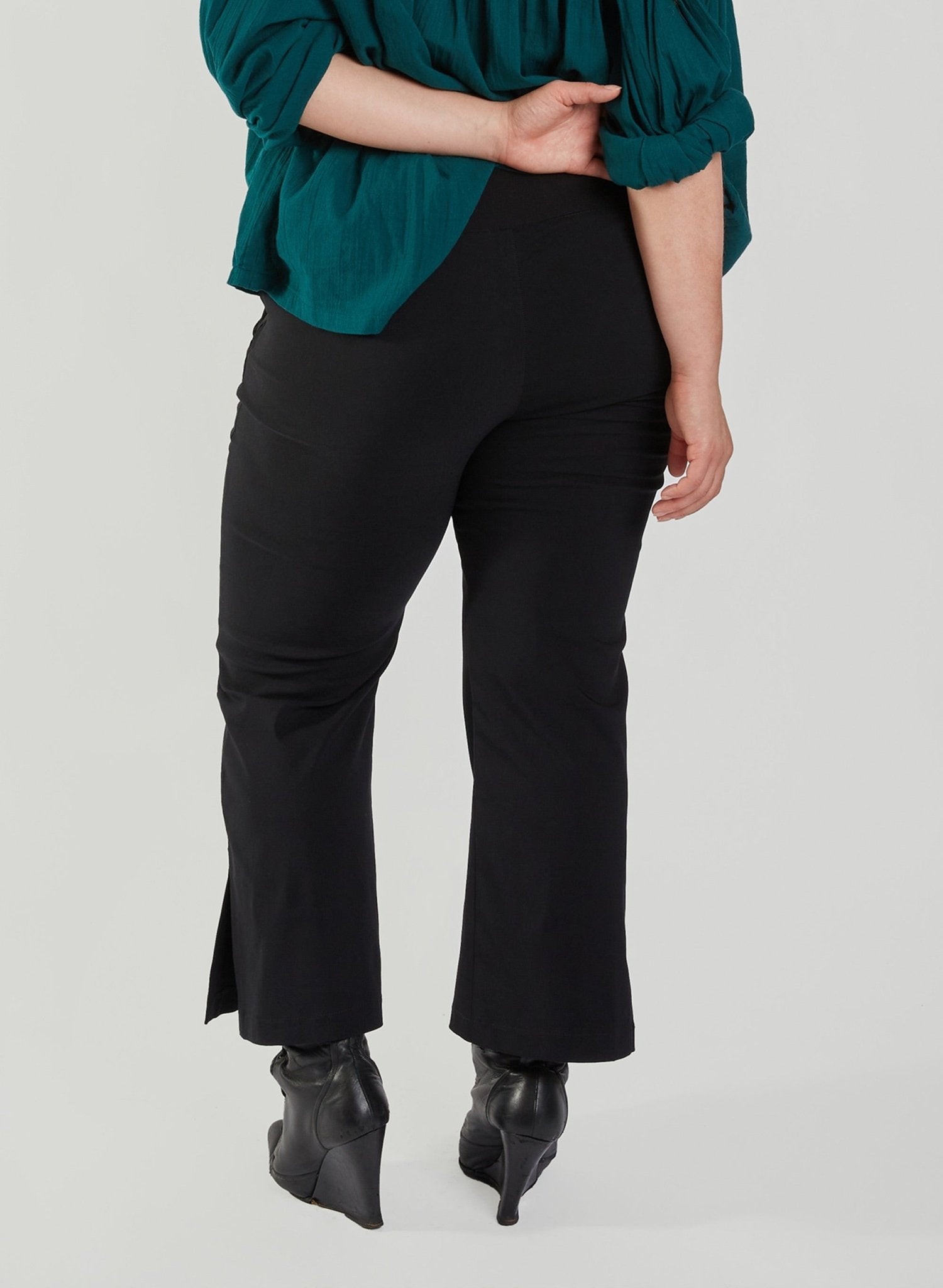 Big Slit Pant - Black - Meg - Made in Canada