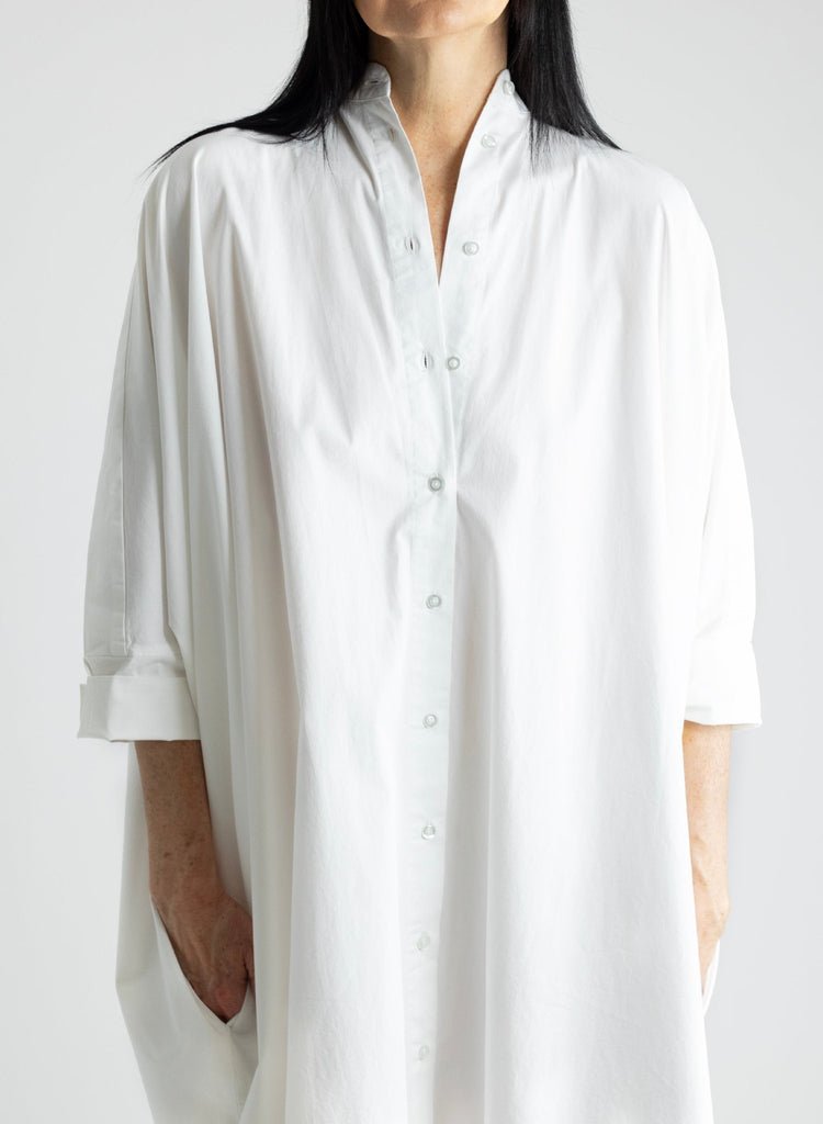Biggie Dress - White - Meg Canada