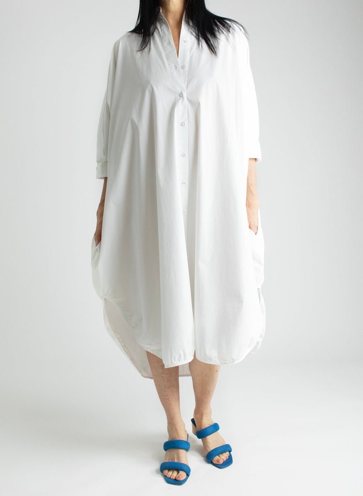 Biggie Dress - White - Meg Canada