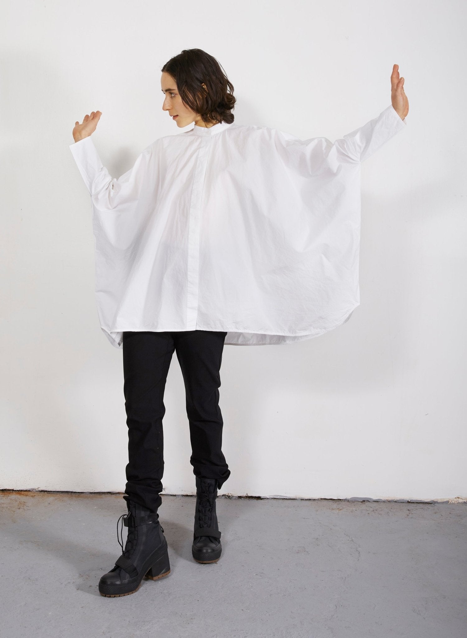 Biggie Shirt- White - Size OS (RESALE ITEM) - Meg