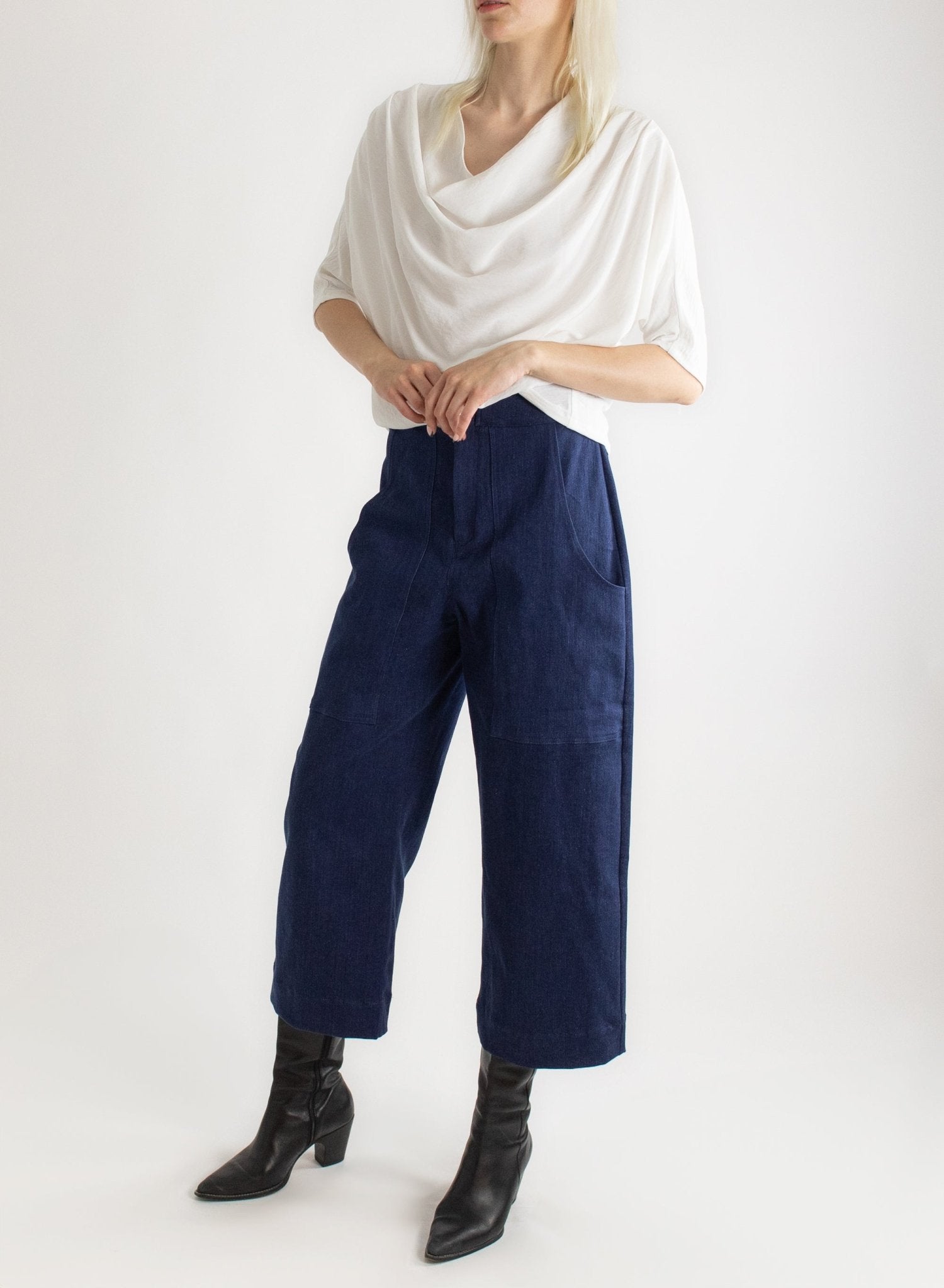Carpenter Jean - Dark Denim - Meg - Made in NYC