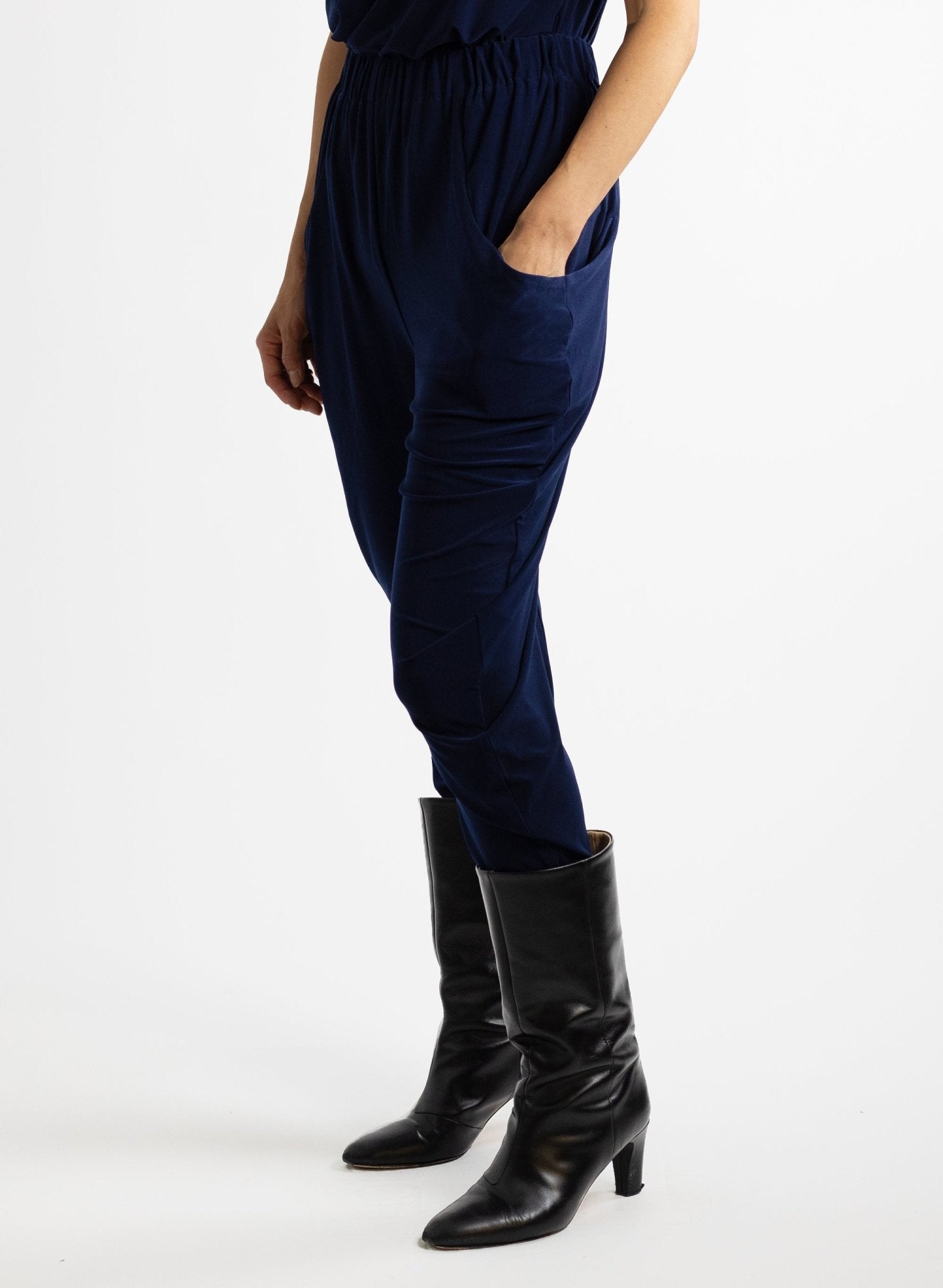 Circle Pant - Navy - Meg - Made in Canada
