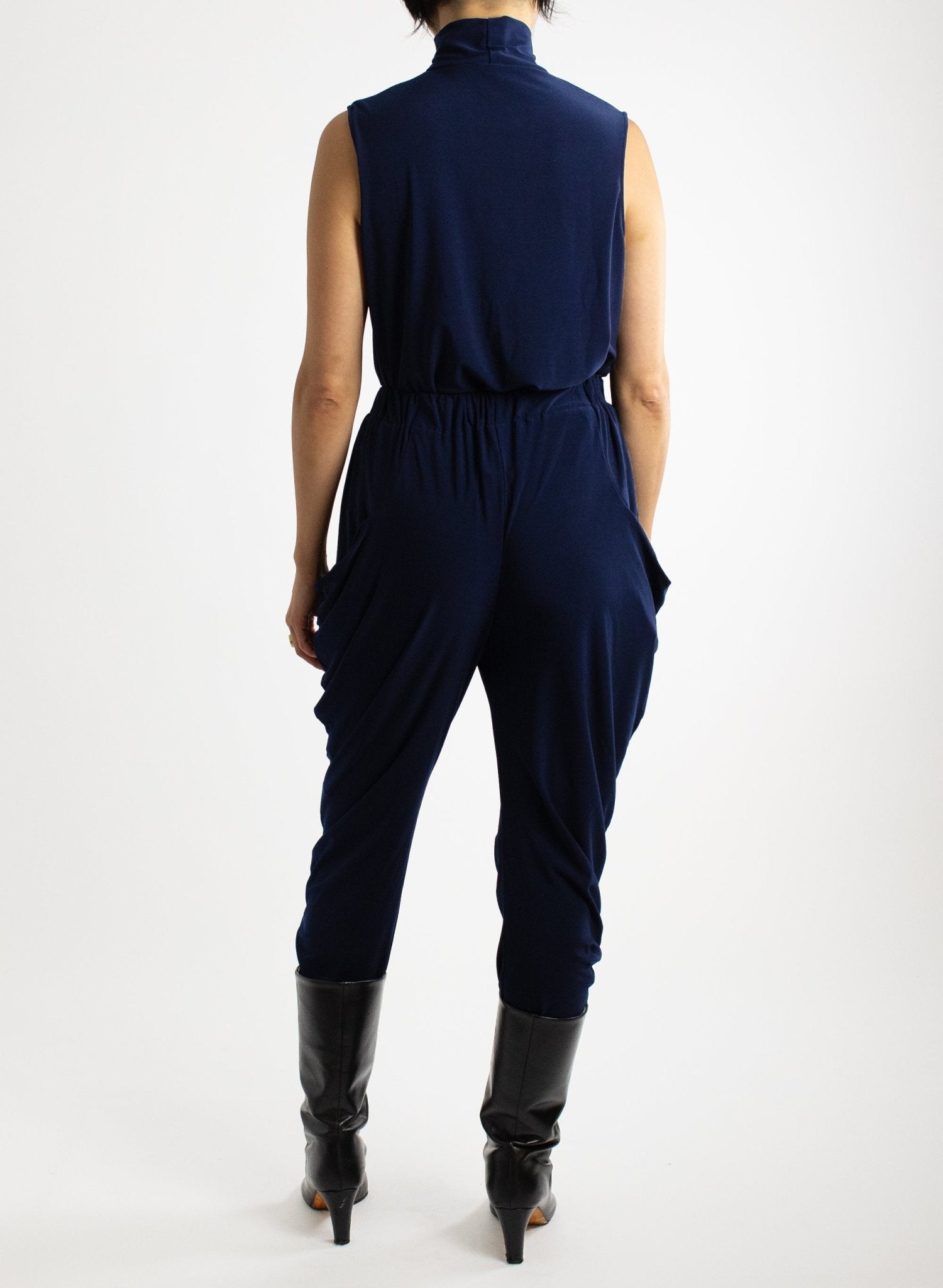 Circle Pant - Navy - Meg - Made in Canada
