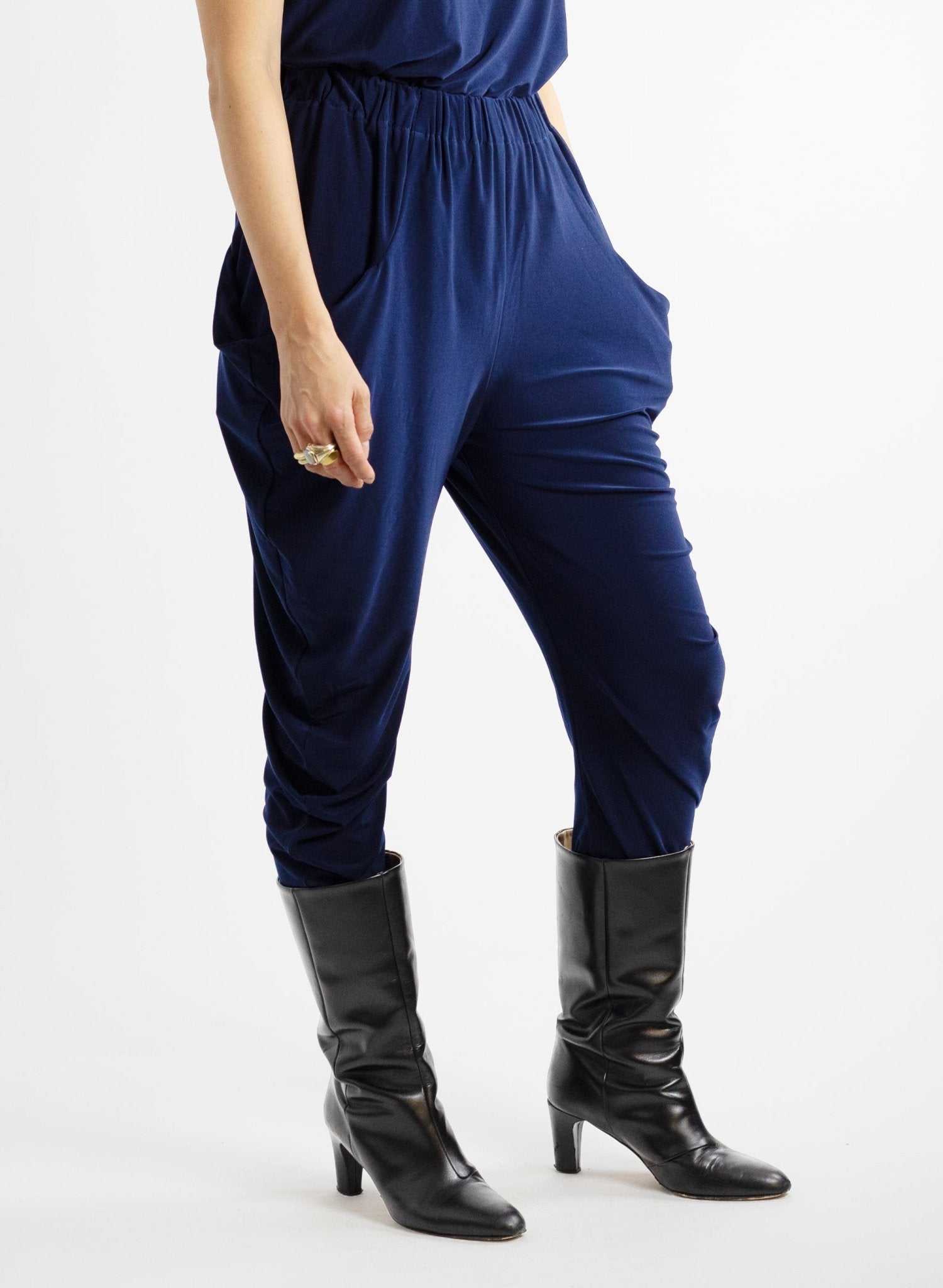 Circle Pant - Navy - Meg - Made in Canada