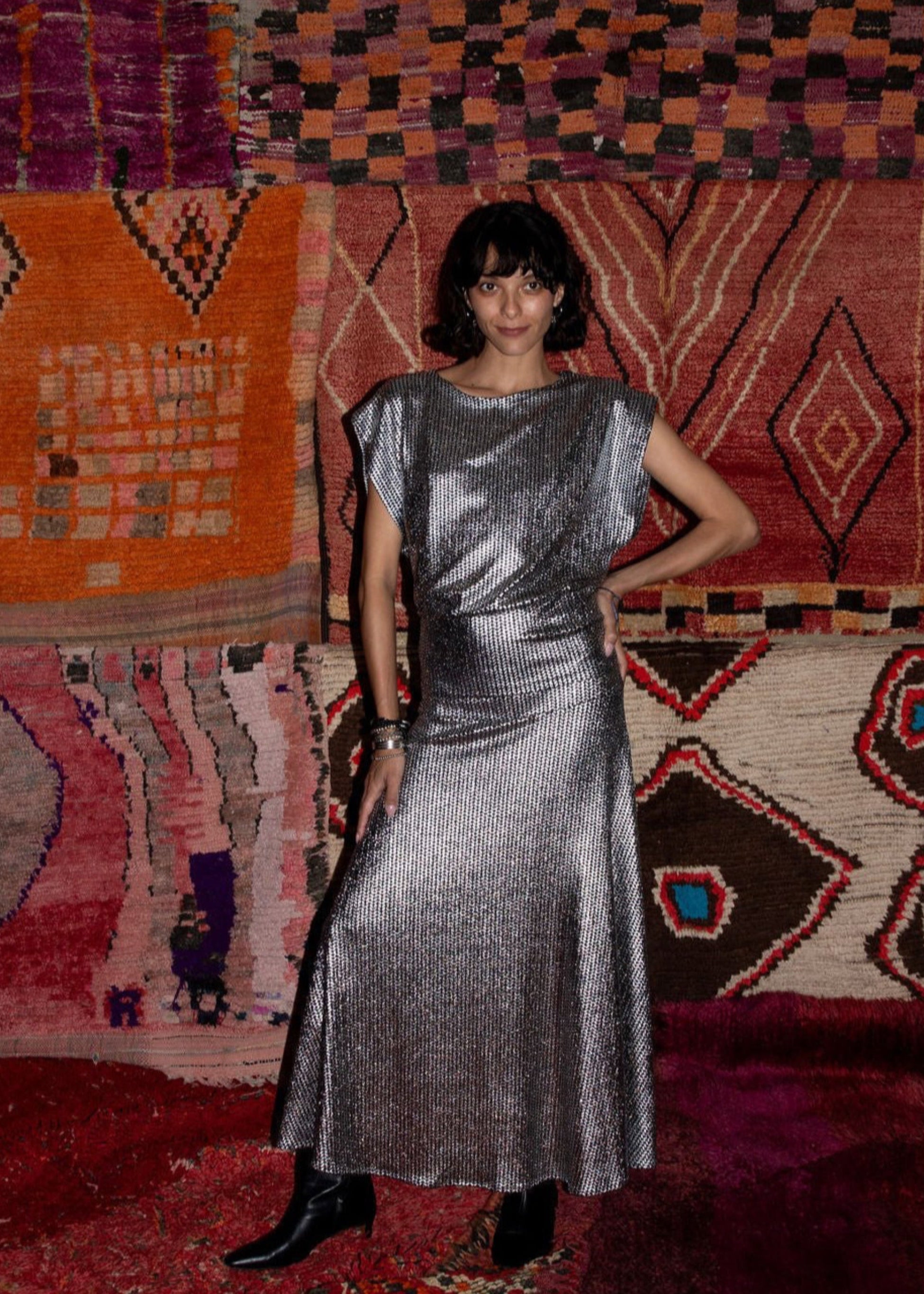 Circle Skirt - Silver (PRE - ORDER) - Meg
