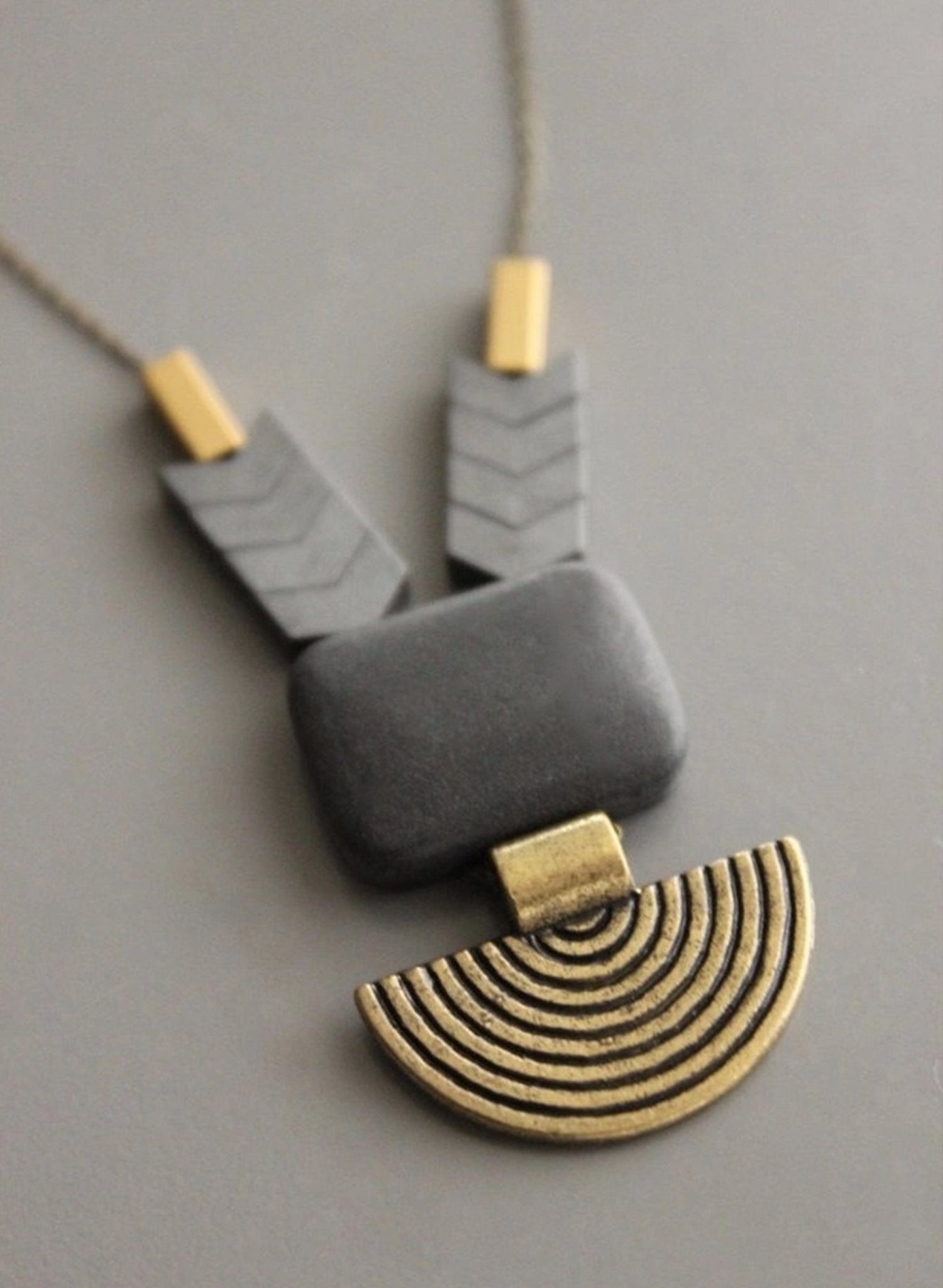 David Aubrey - Xin Necklace - Black - Meg