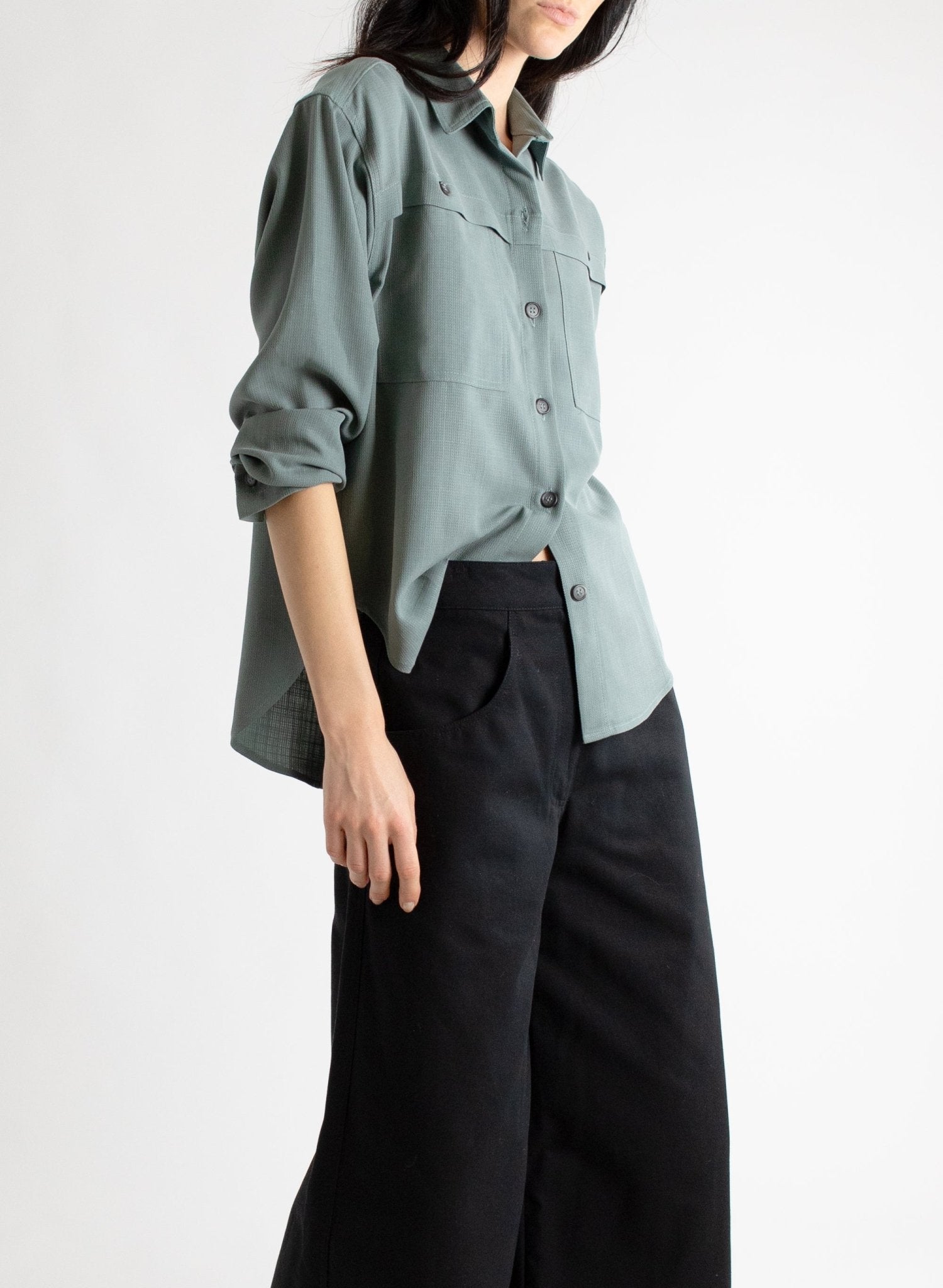 Domingo Shirt - Slate - Meg