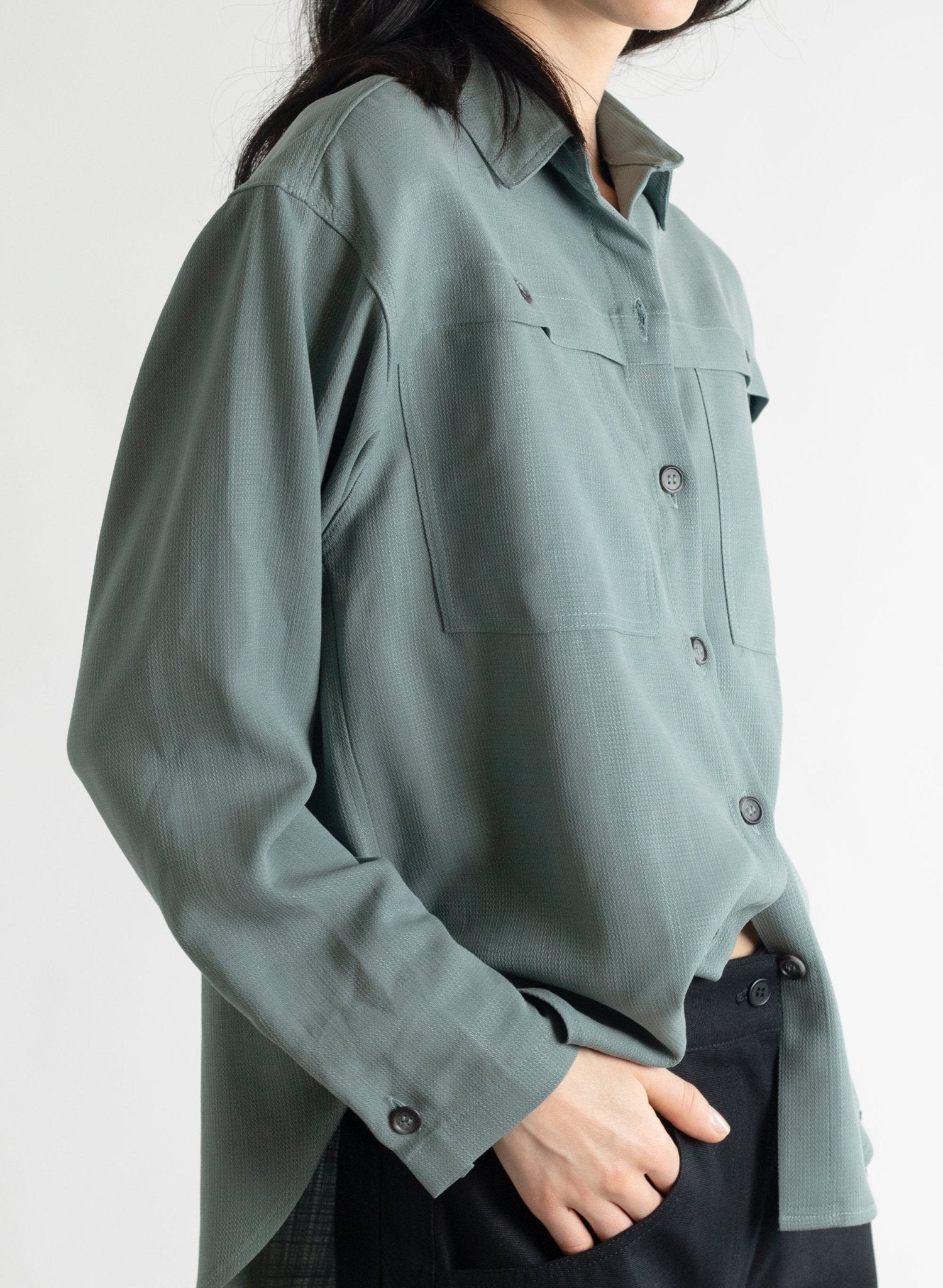 Domingo Shirt - Slate - Meg