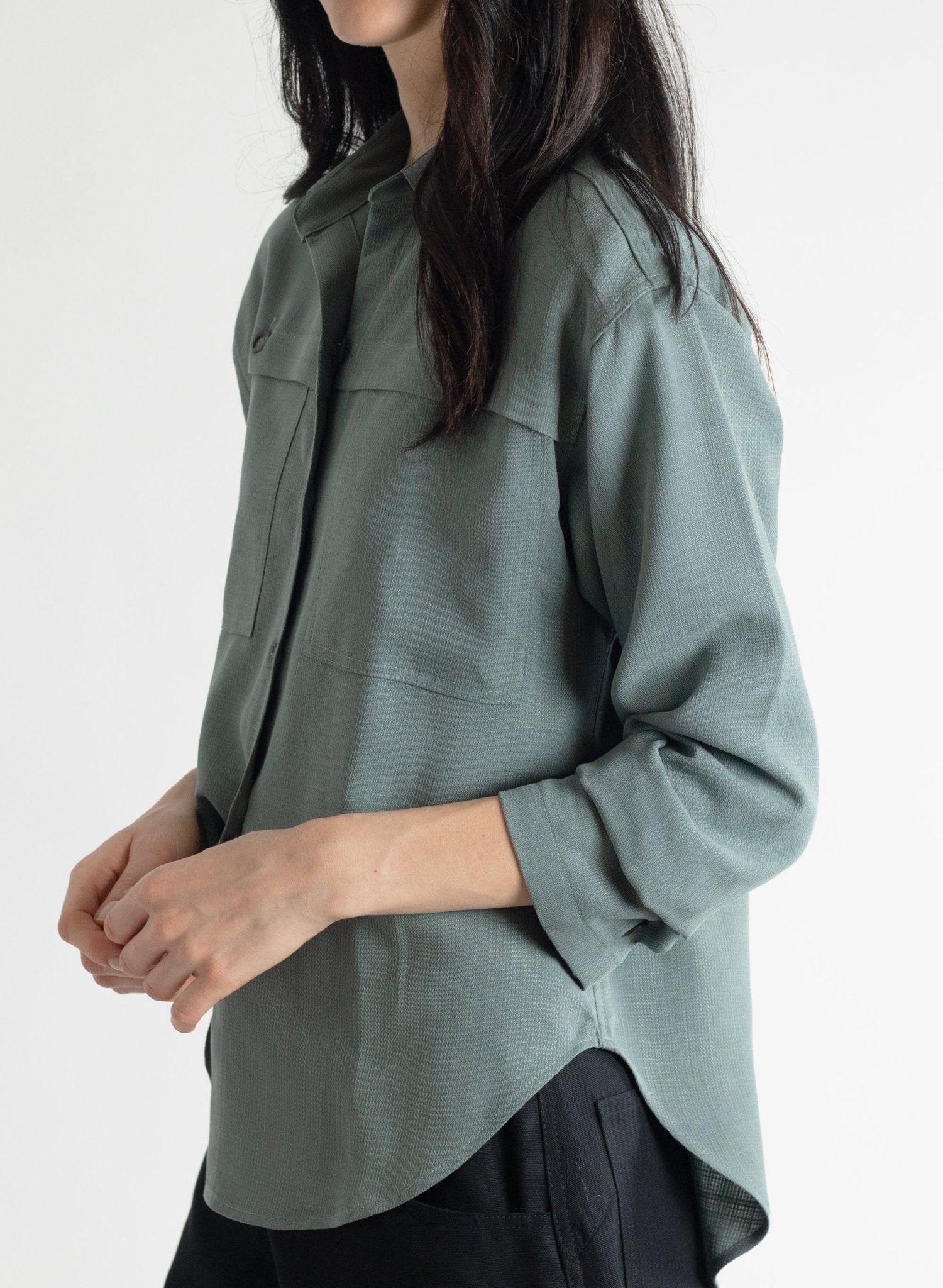 Domingo Shirt - Slate - Meg
