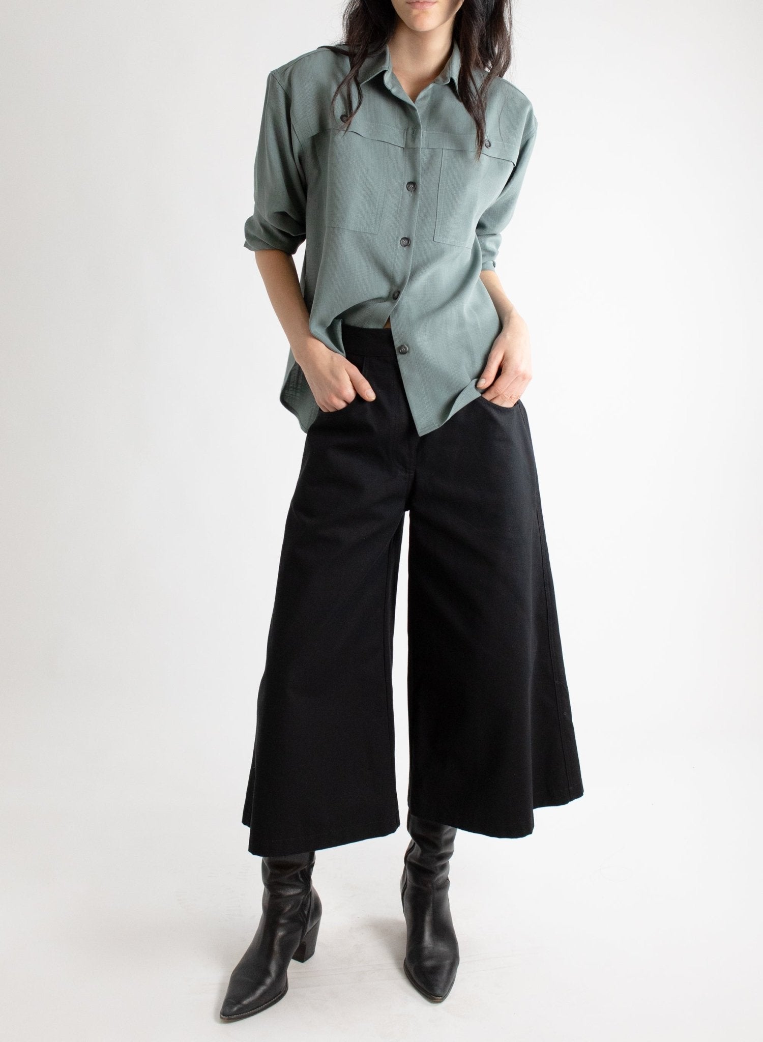 Domingo Shirt - Slate - Meg