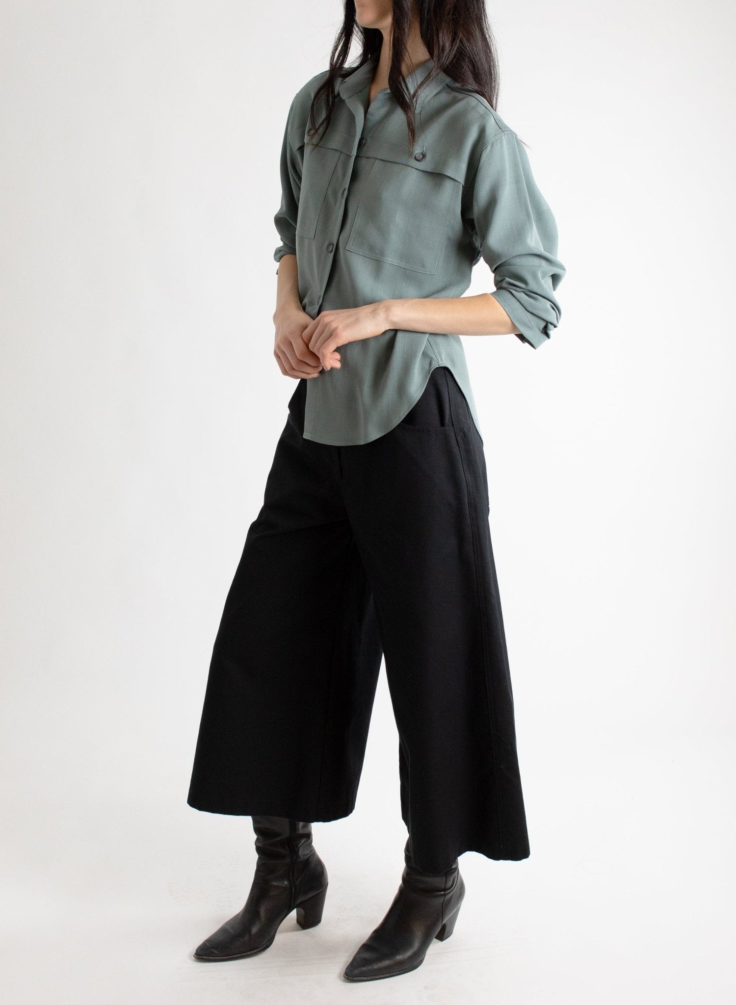 Domingo Shirt - Slate - Meg