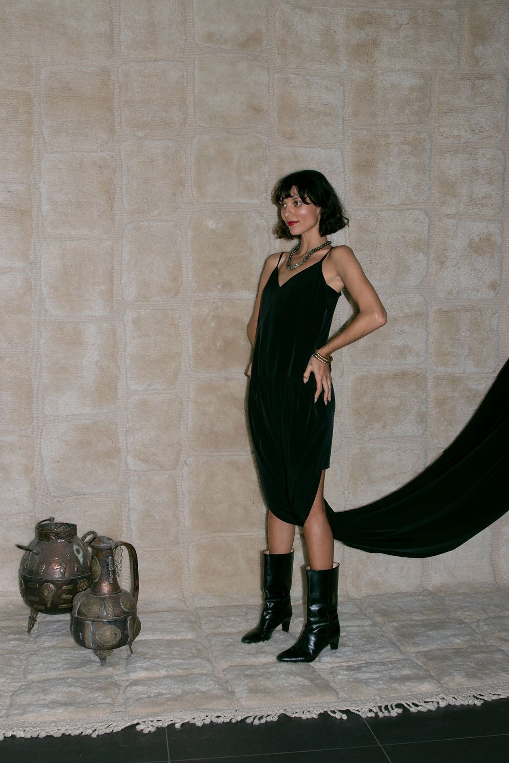 Genie Dress - Black (Pre - Order) - Meg