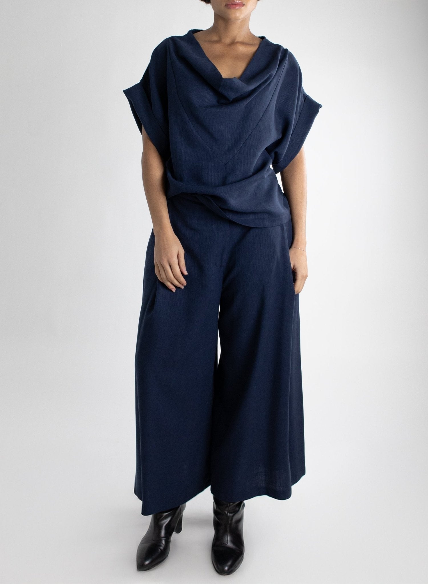 Izy Culotte - Navy - Meg - Made in Canada