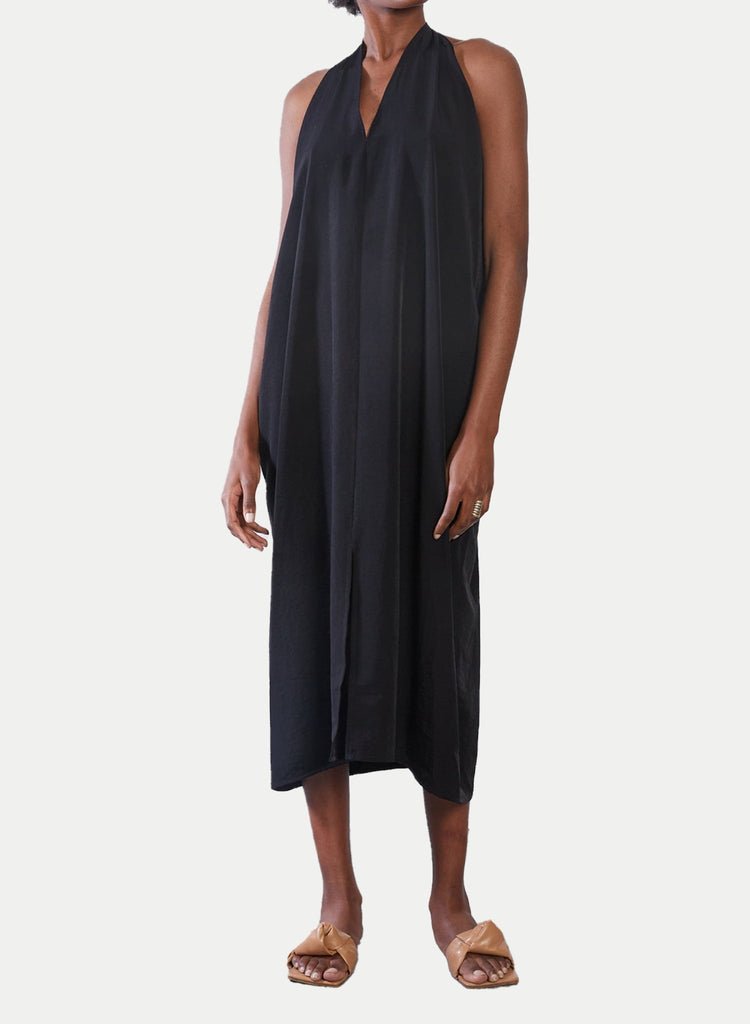 Luis Halter Dress - Black - Meg Canada