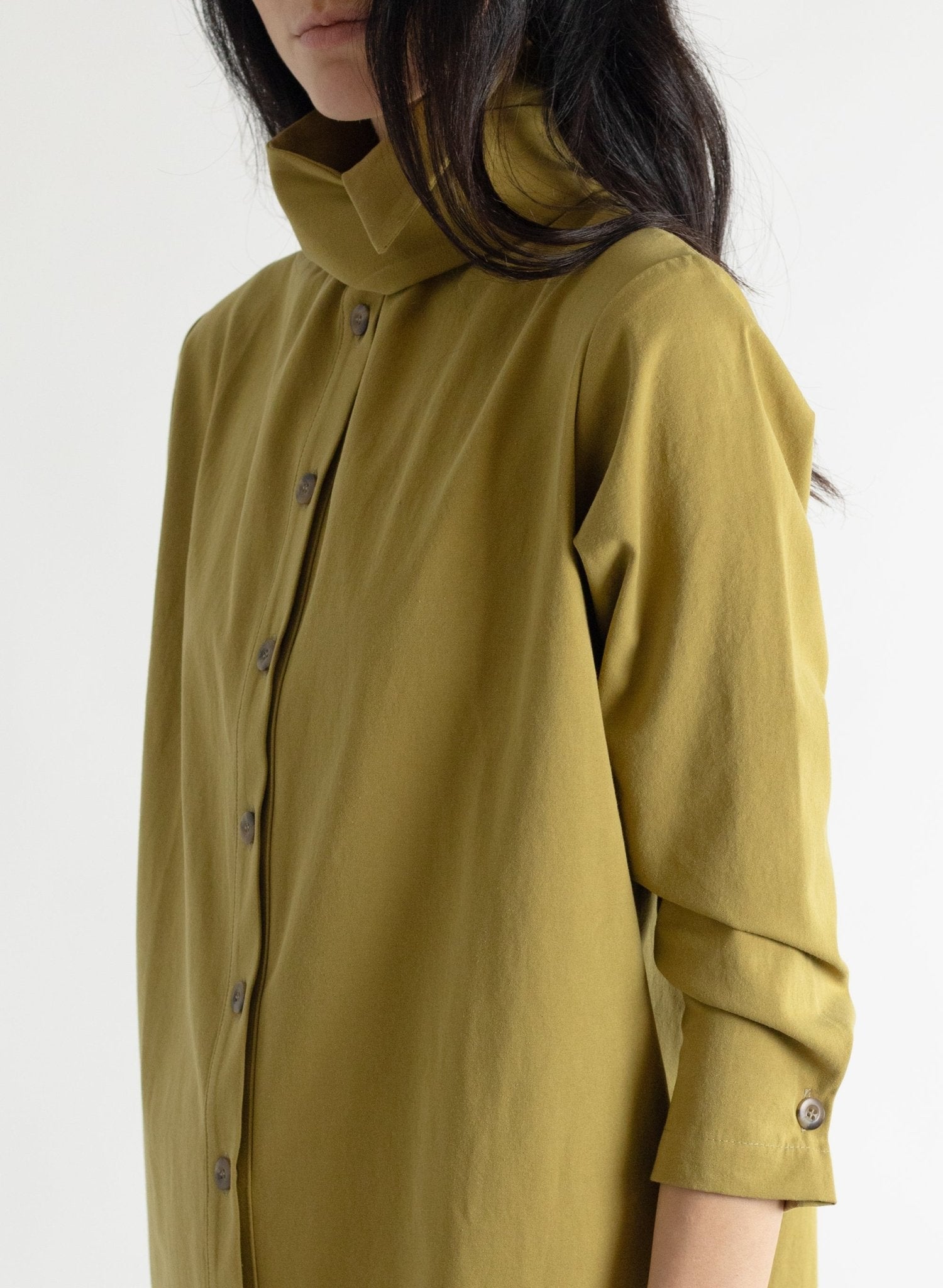 Mercado Dress - Pistachio - Meg - Made in Canada