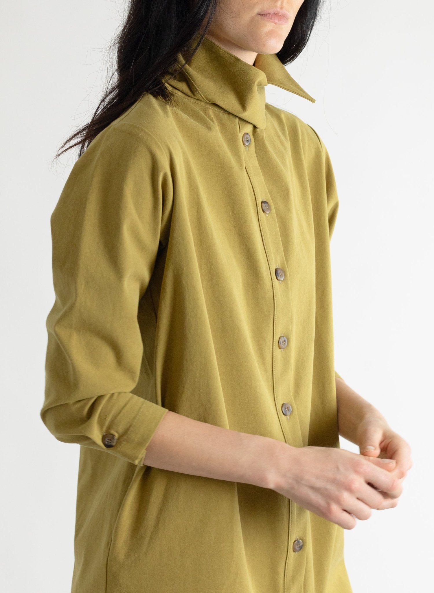 Mercado Dress - Pistachio - Meg - Made in Canada