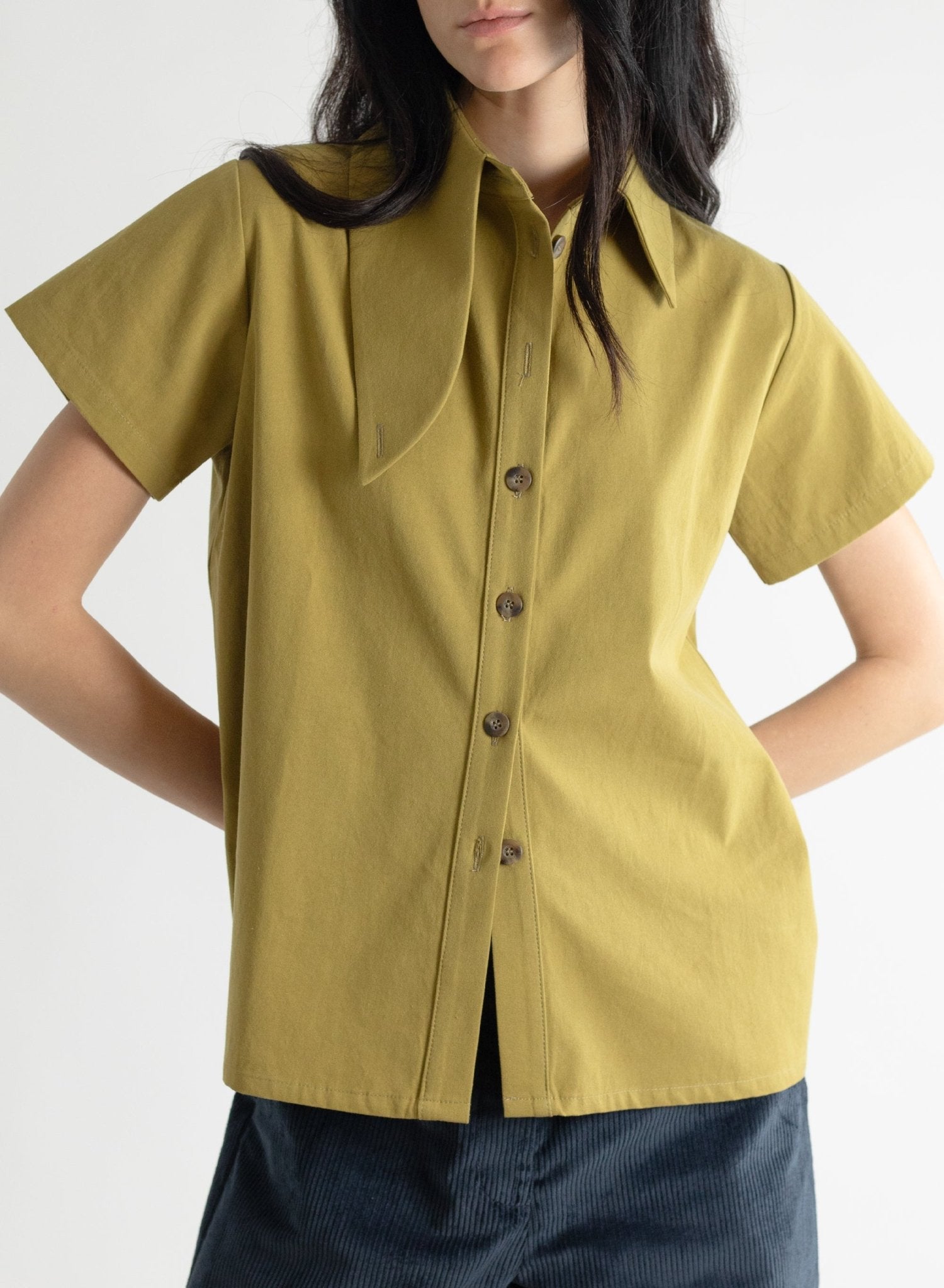 Mercado Shirt - Pistachio - Meg