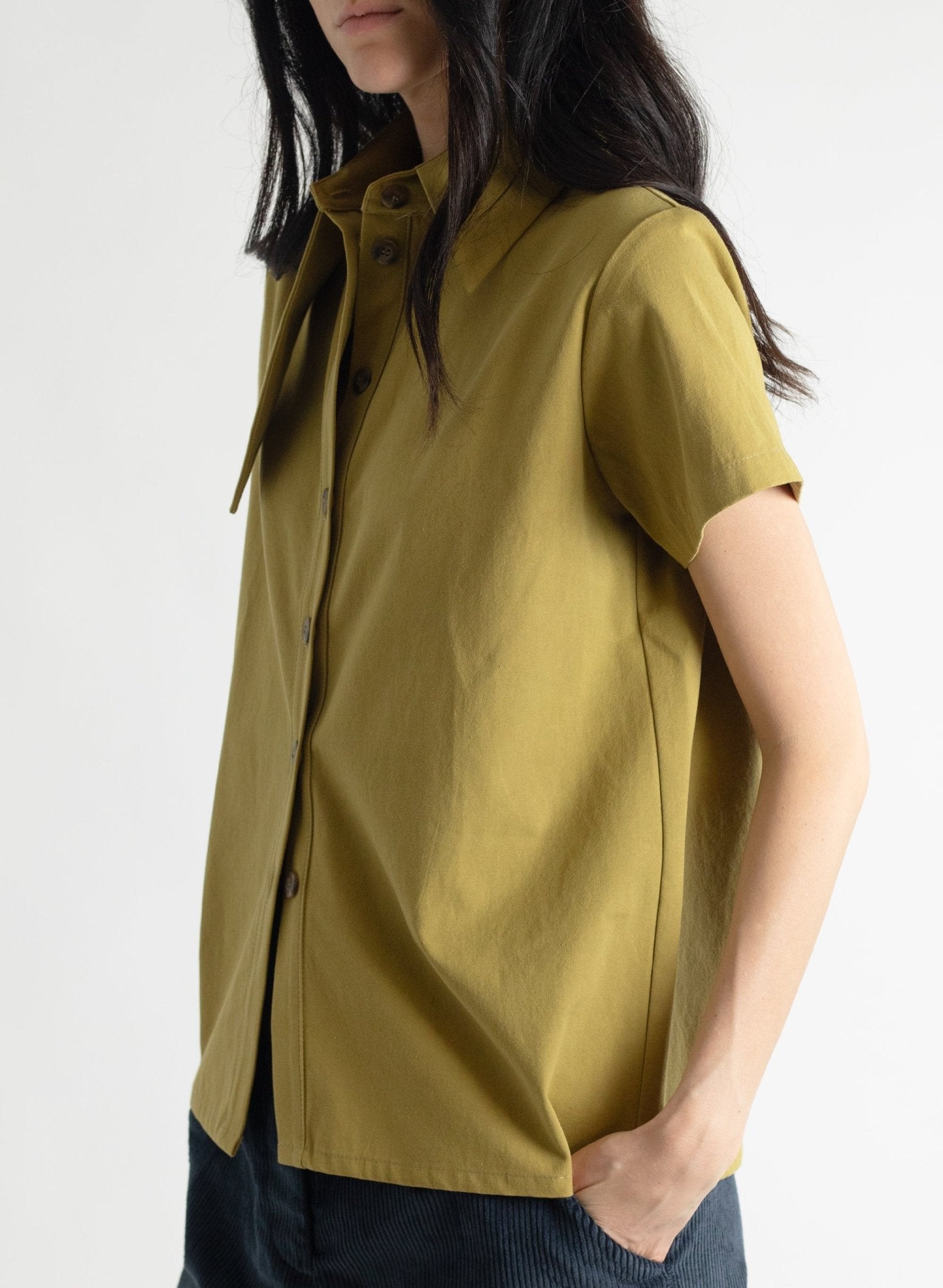 Mercado Shirt - Pistachio - Meg