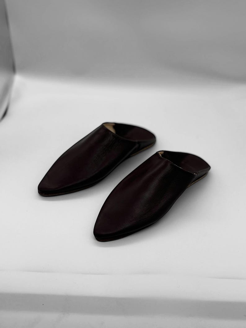 Moroccan Leather Babouche - Meg
