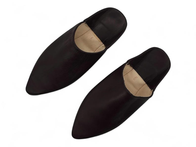 Moroccan Leather Babouche - Meg