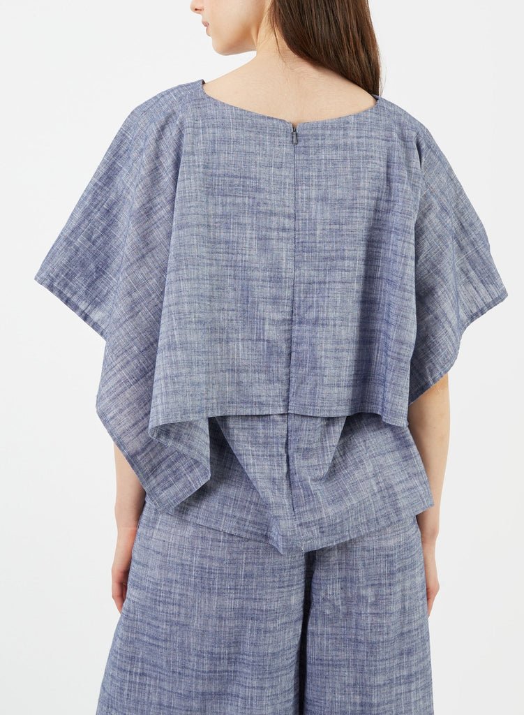 Nun Top - Blue Chambray - Meg Canada