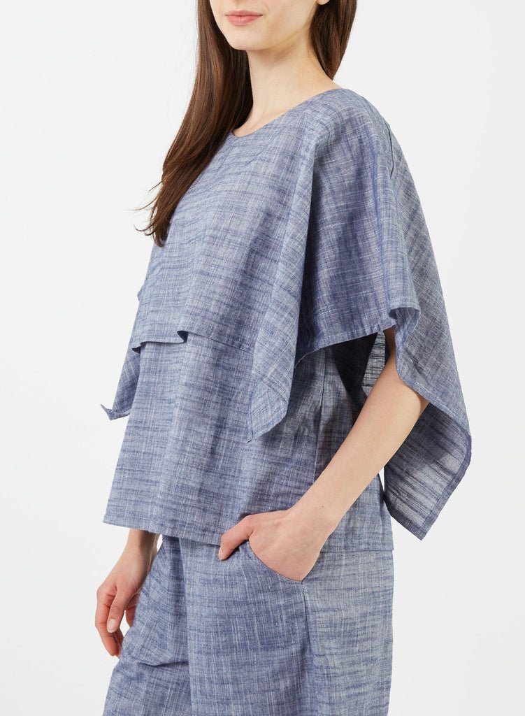 Nun Top - Blue Chambray - Meg Canada