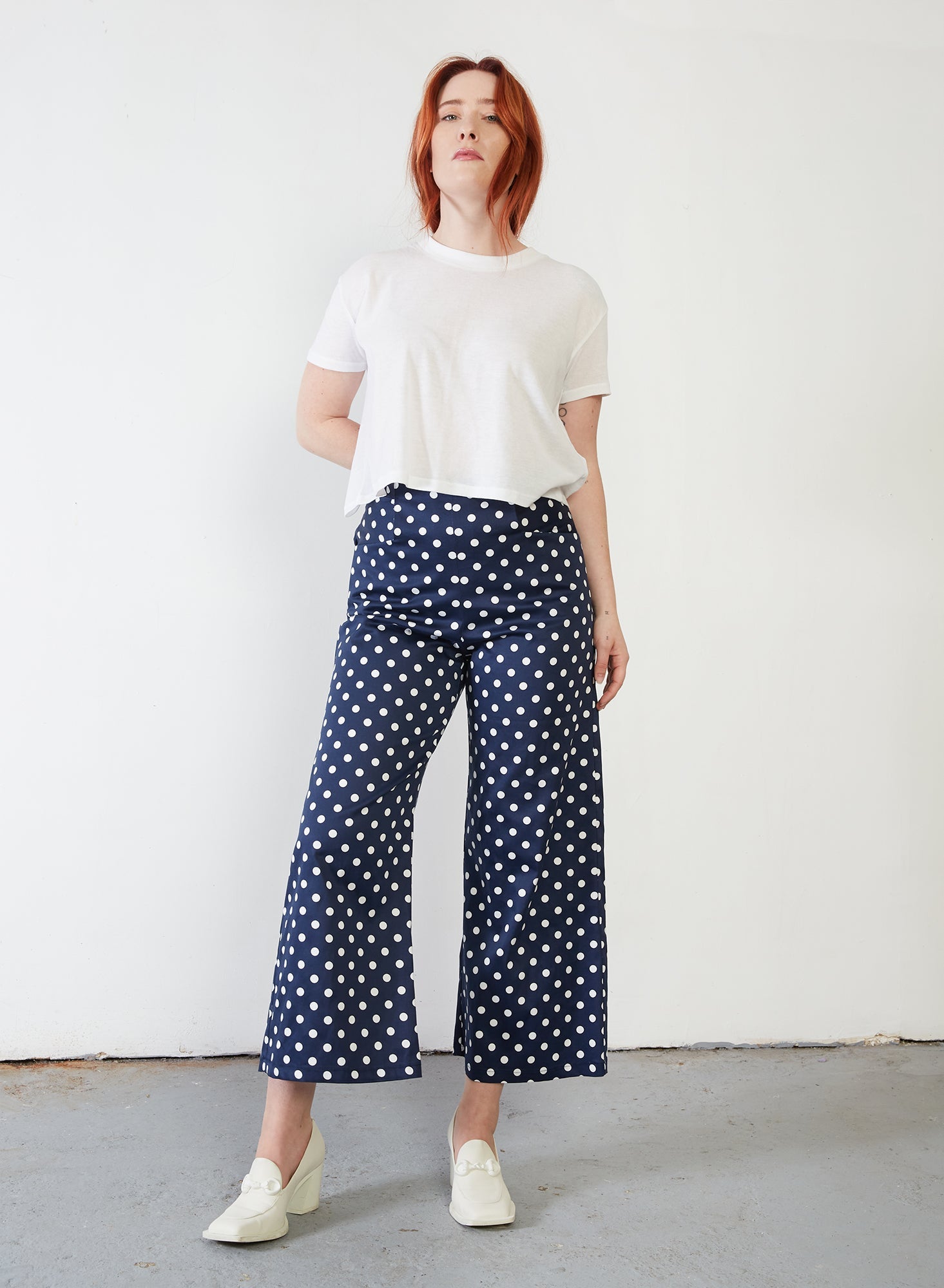 Odette Pant - Polka Dot - M (RESALE ITEM) - Meg