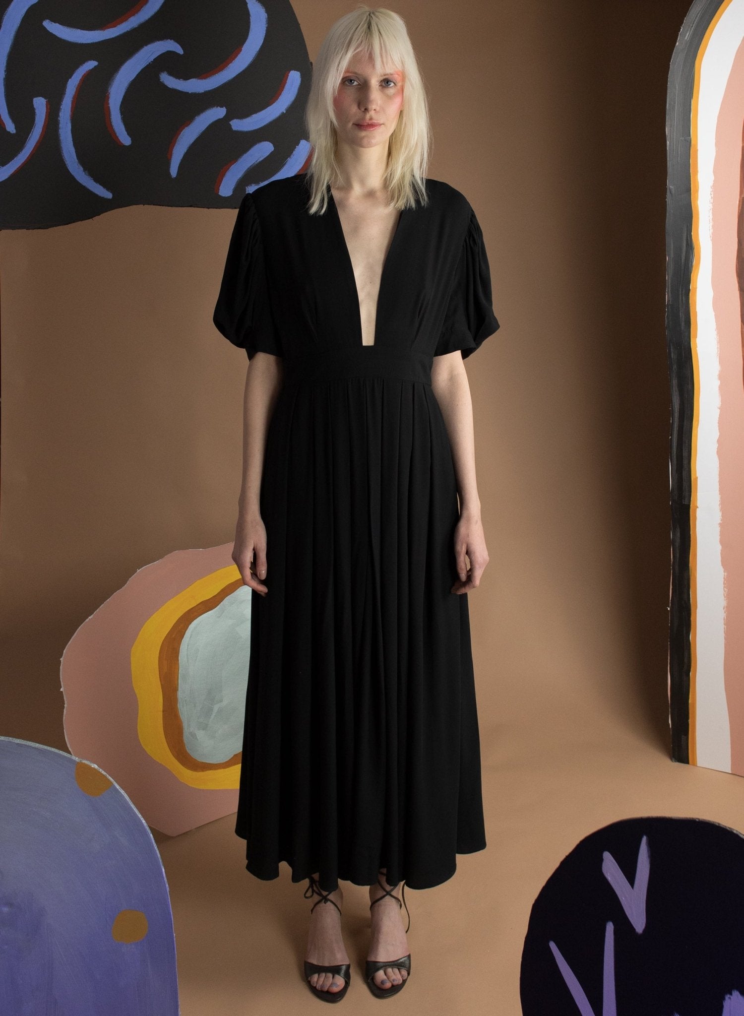 Pretty Gown - Black - Meg - Made in Canada