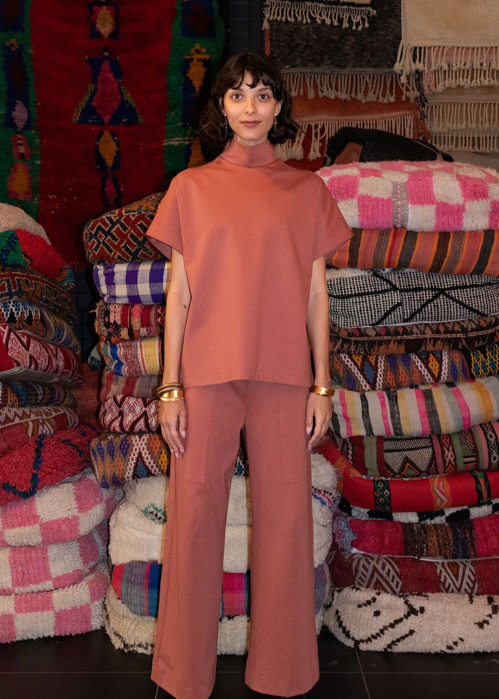Smock Top - Desert Rose (Pre - Order) - Meg
