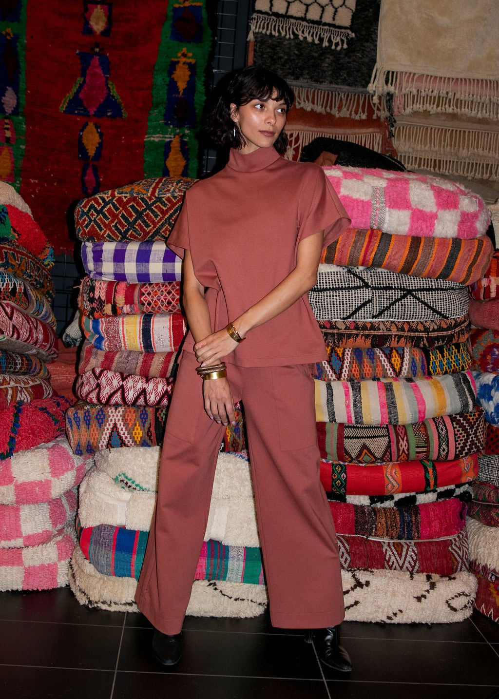Smock Top - Desert Rose (Pre - Order) - Meg
