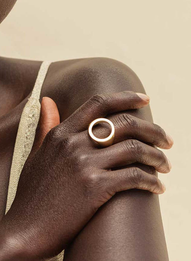 Soko - Open Circle Statement Ring - Meg