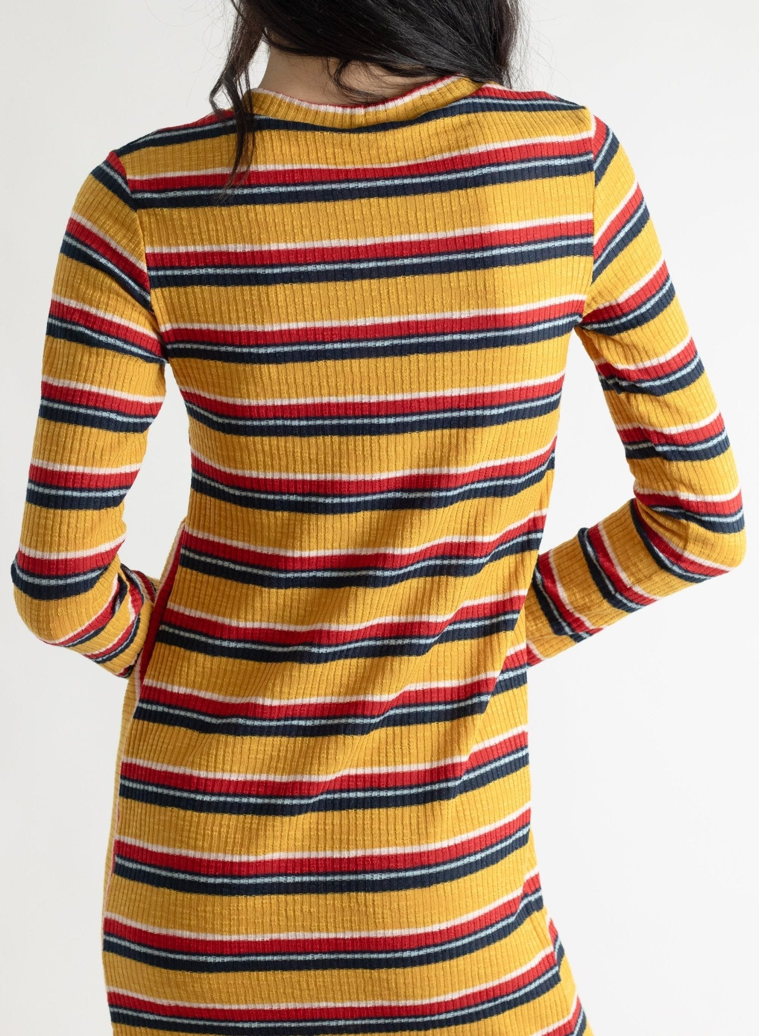 Sonia Dress - Marigold Stripe - Meg