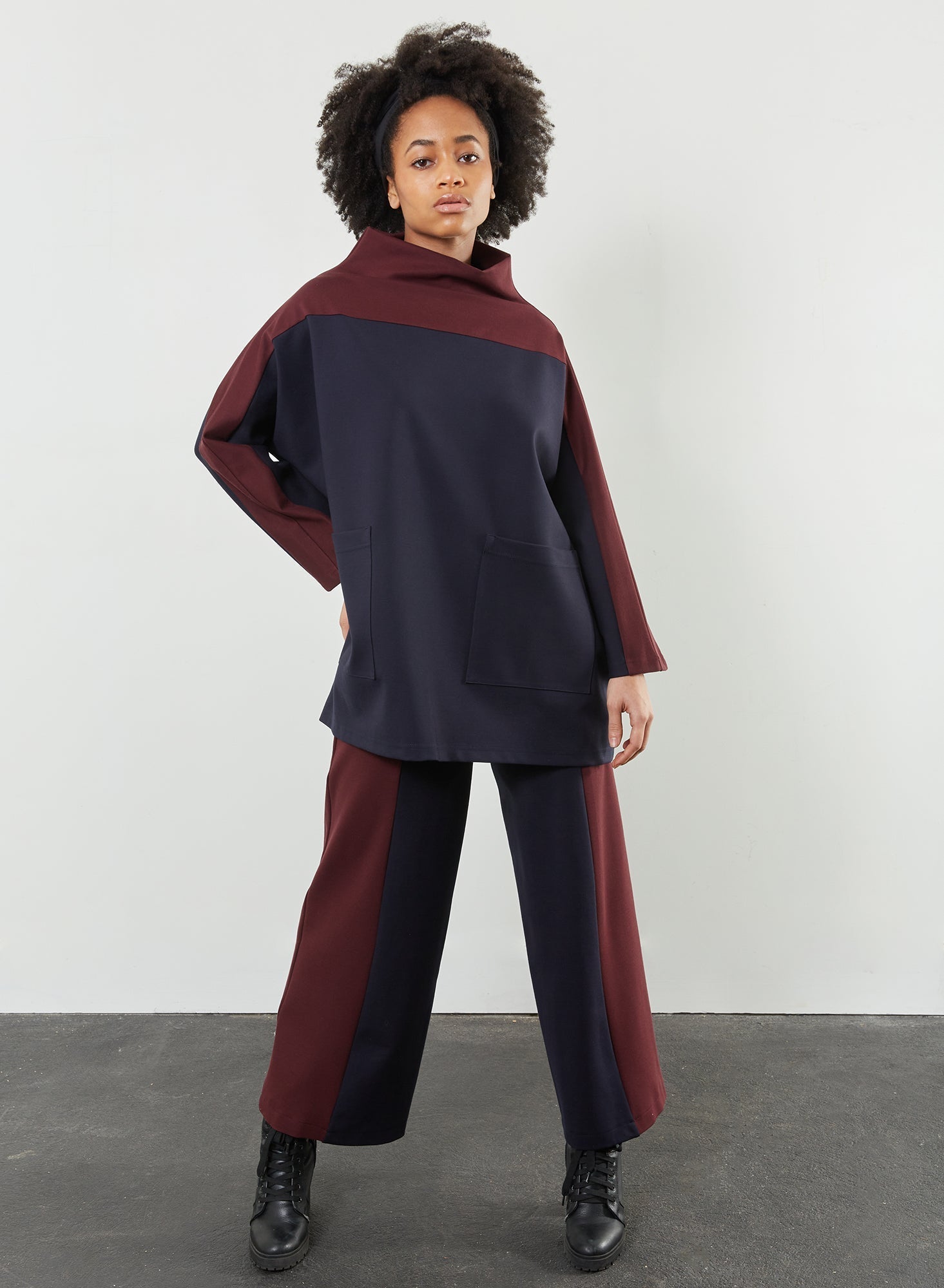 Big Slit Pant - Schoolgirl Plaid - Meg - Made in Canada