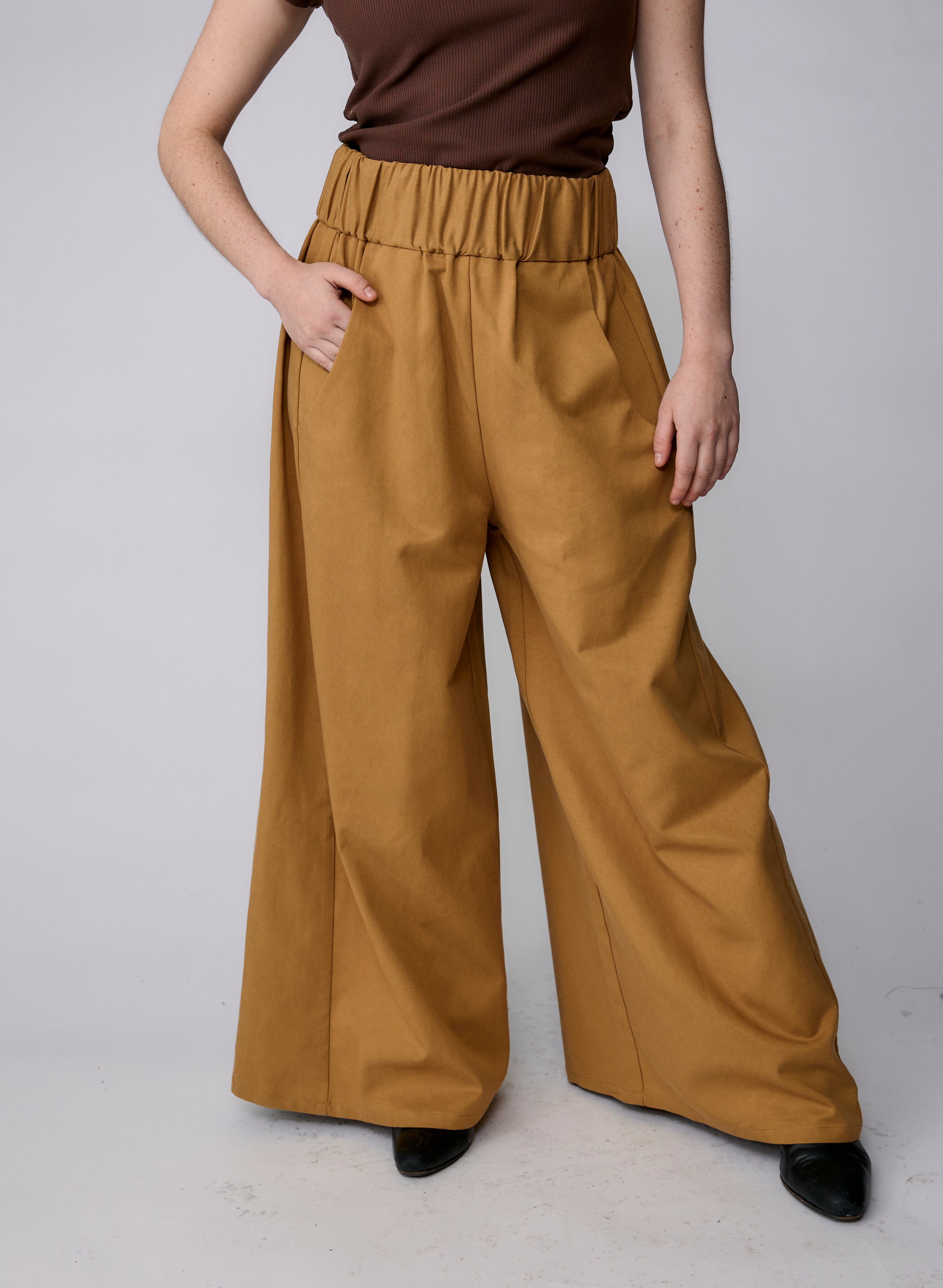 Marketplace Pant - Camel Twill