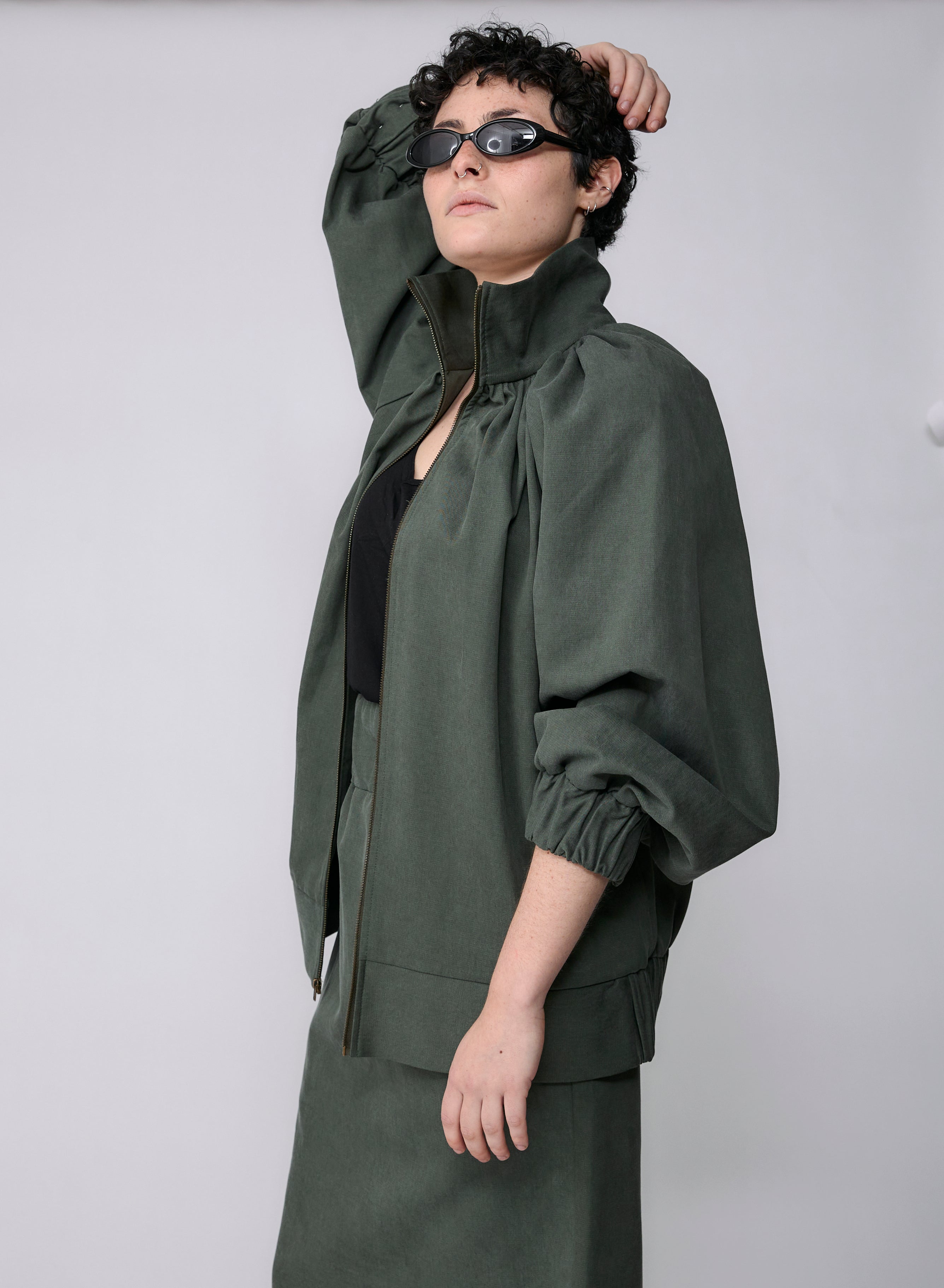 Marketplace Jacket - Olive Twill