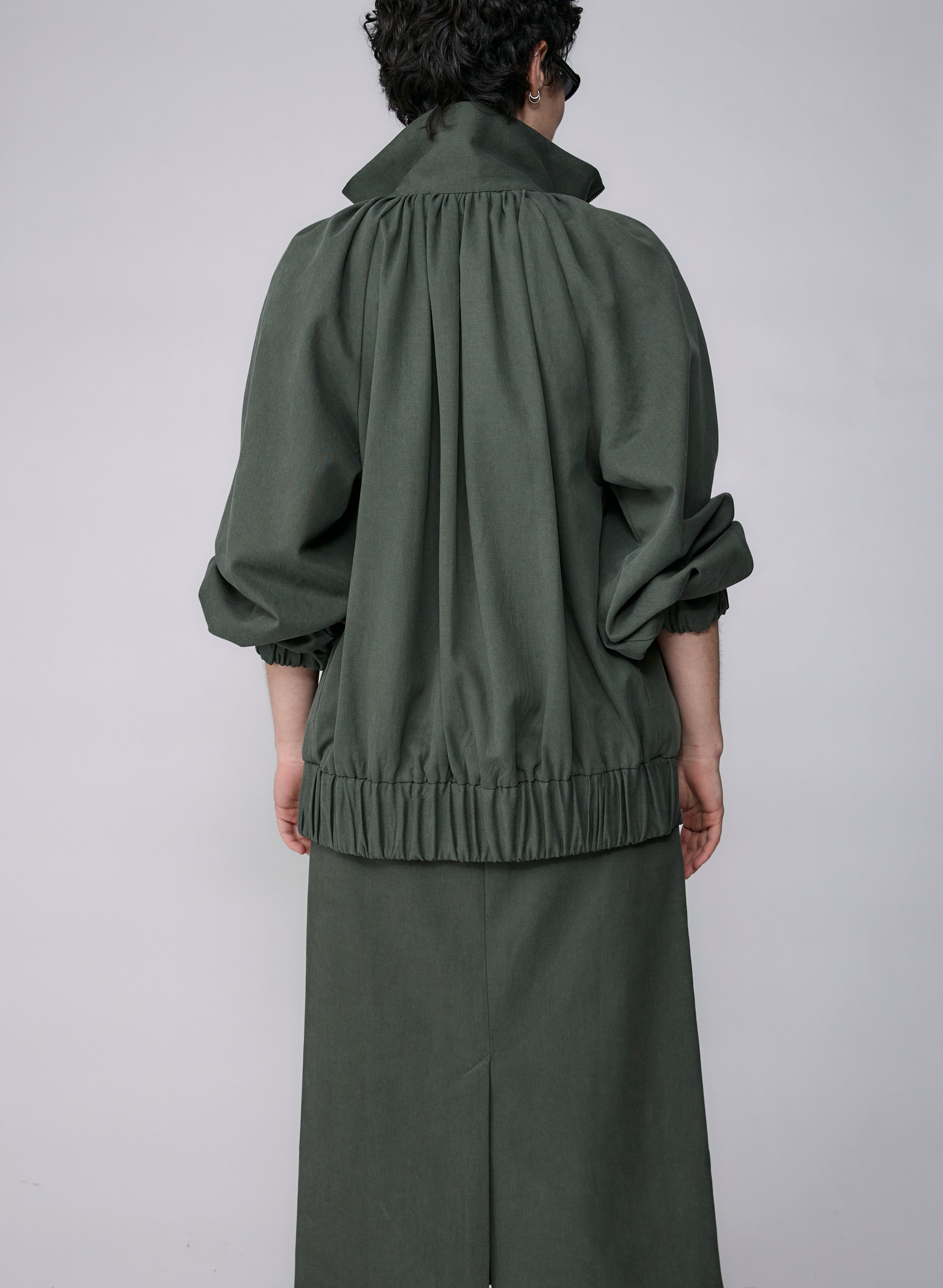 Marketplace Jacket - Olive Twill