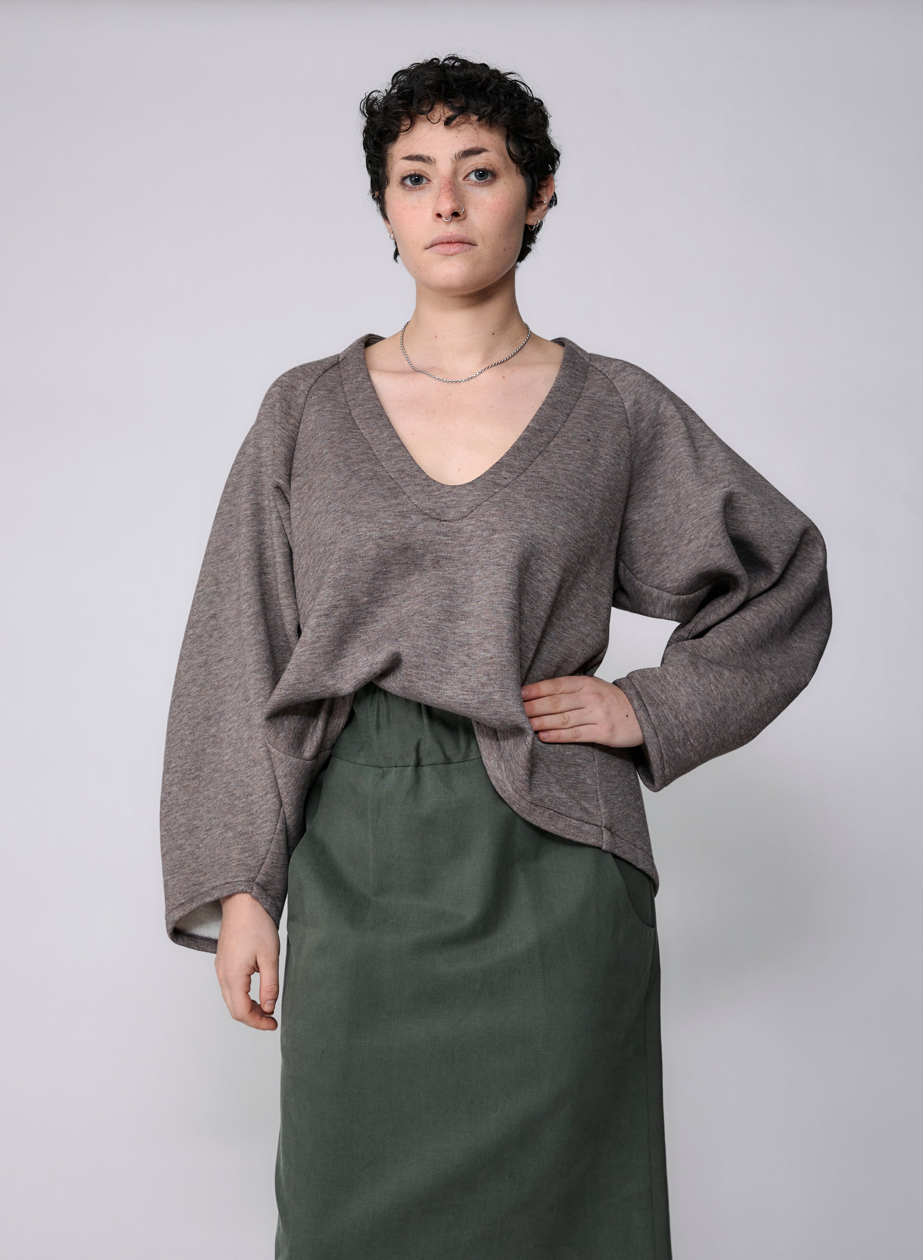 Old City Sweatshirt - Taupe