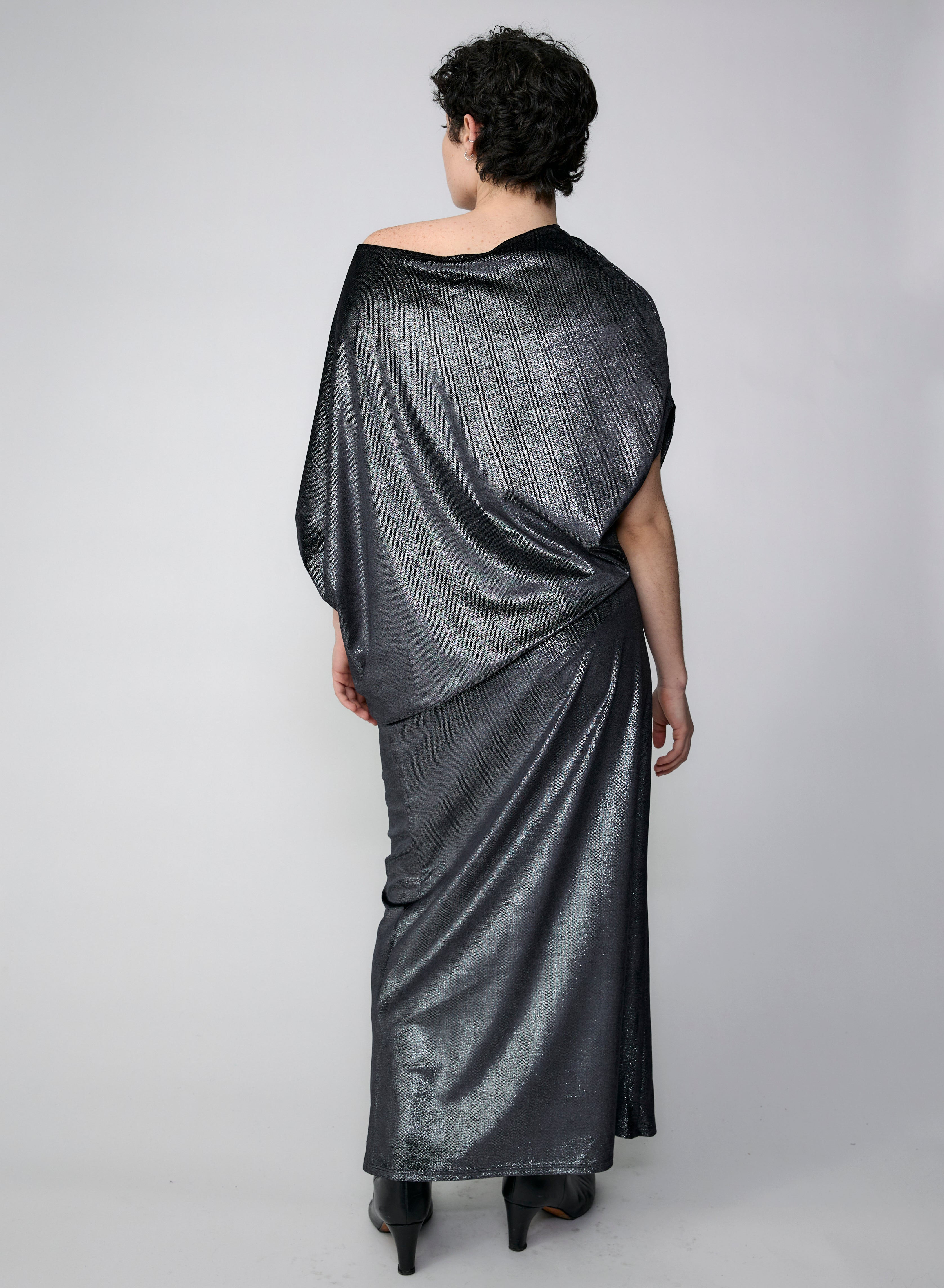 Blu's Gown - Black Sparkle