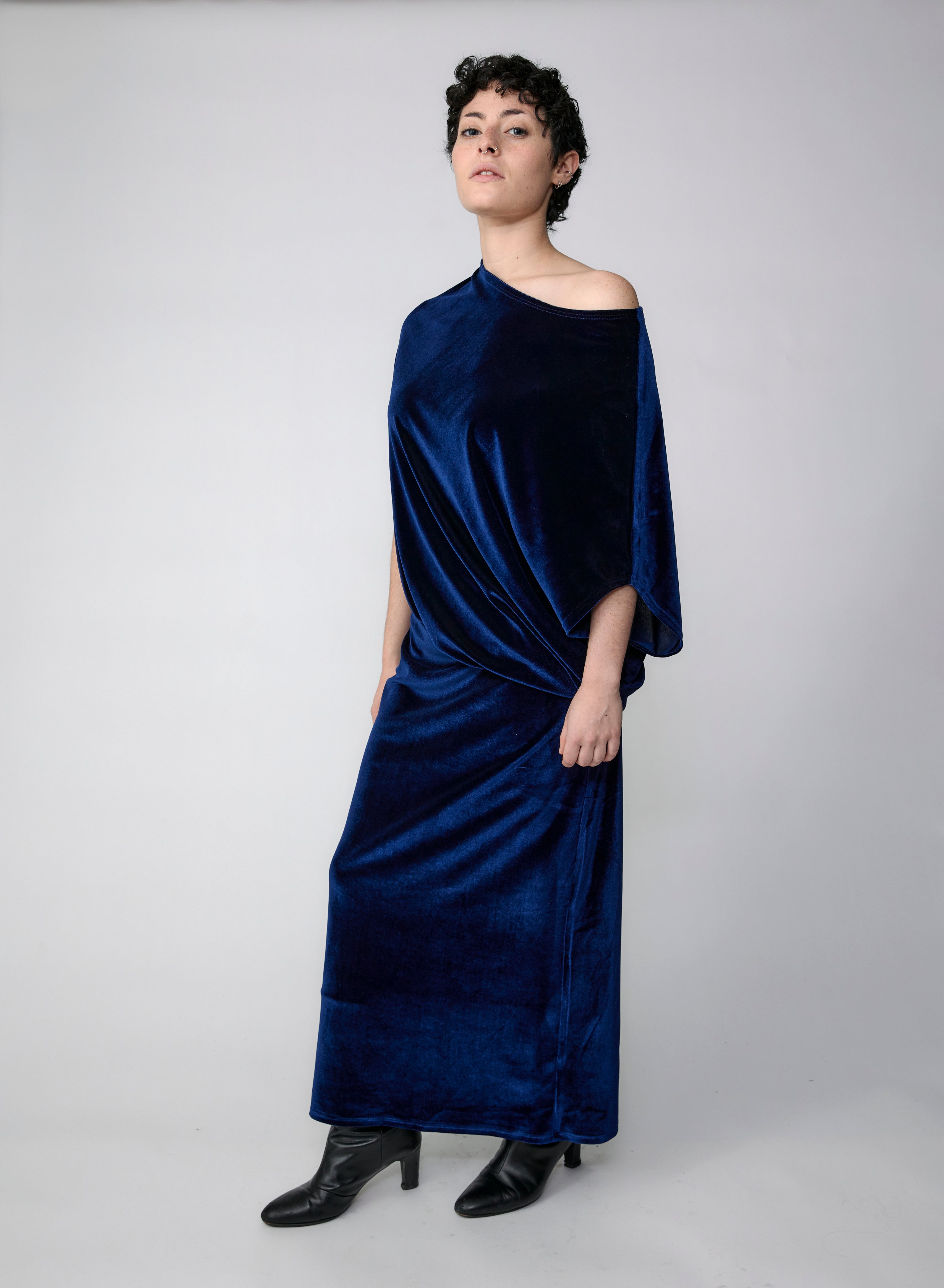 Blu's Gown - Blue Velvet