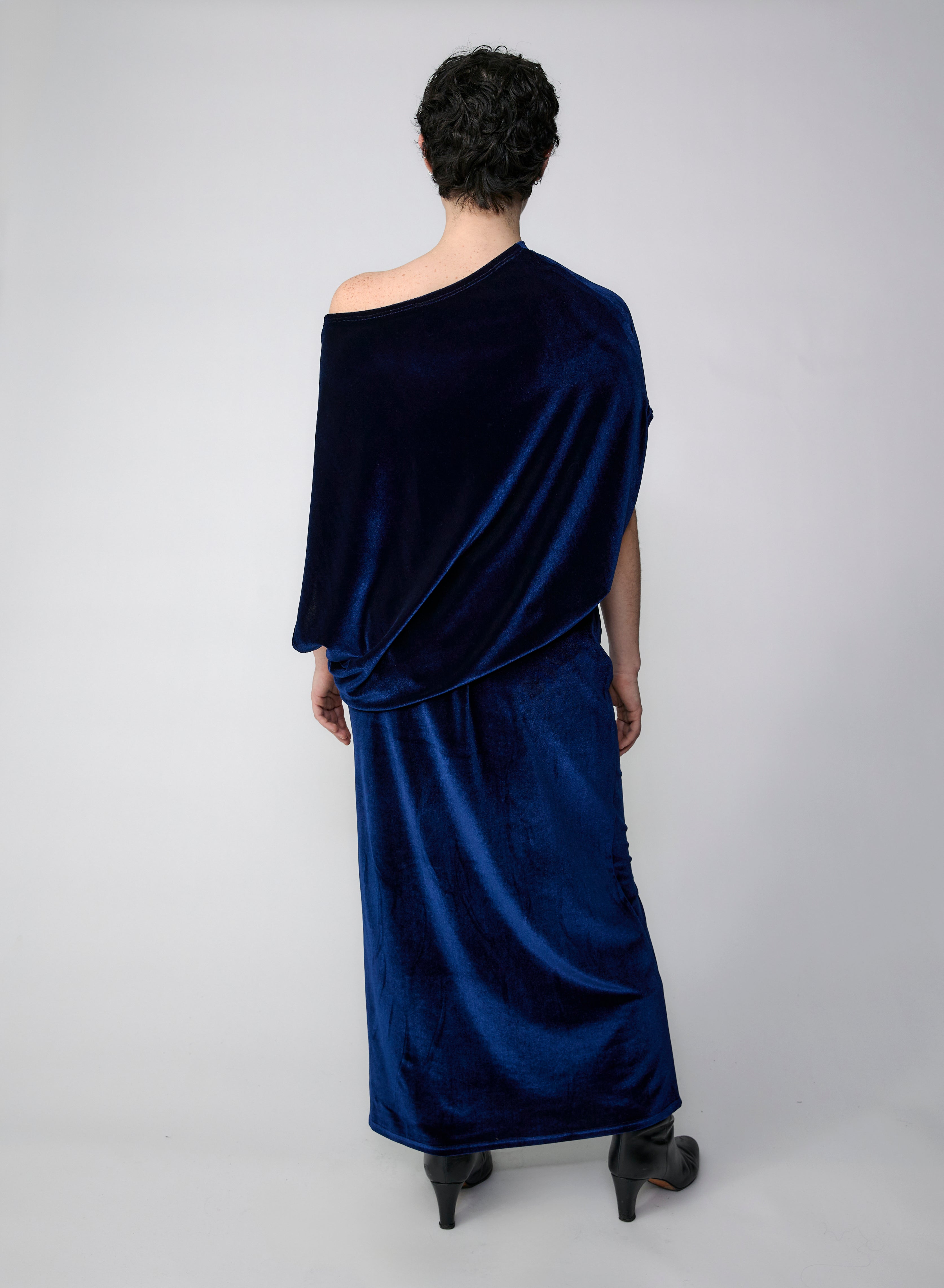 Blu's Gown - Blue Velvet