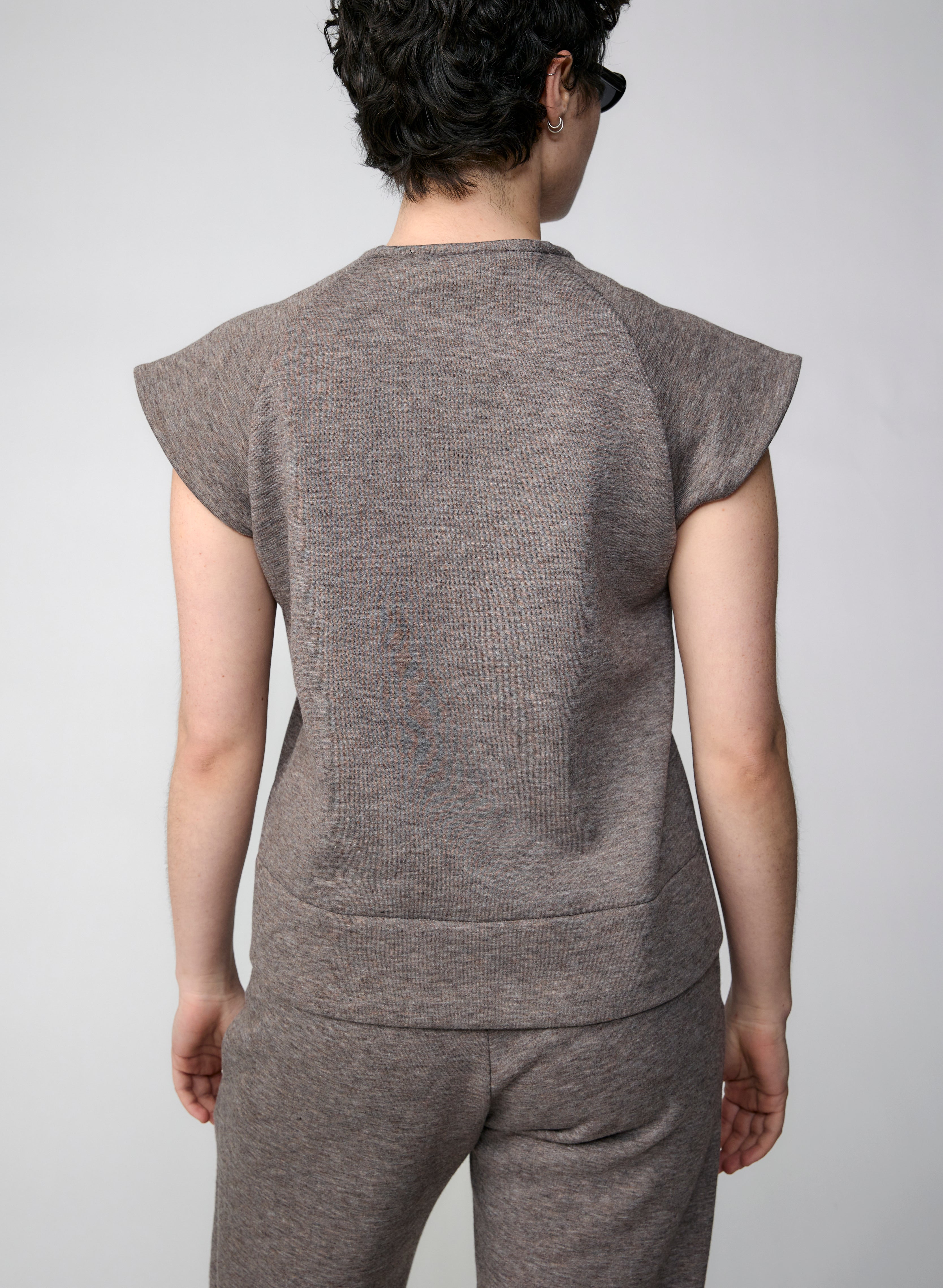 Old City Raglan Tee - Taupe