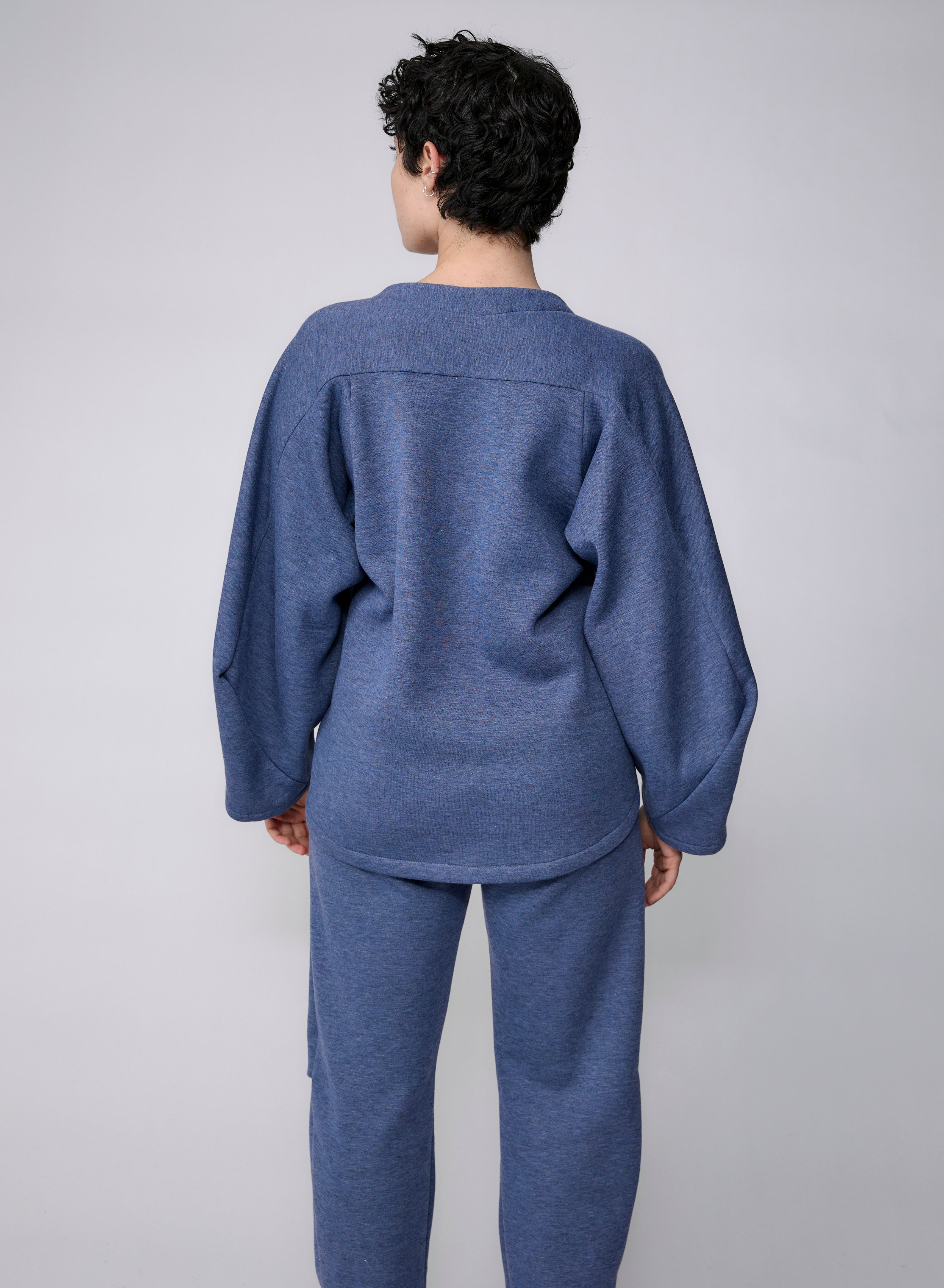 Old City Sweatshirt - Denim Blue
