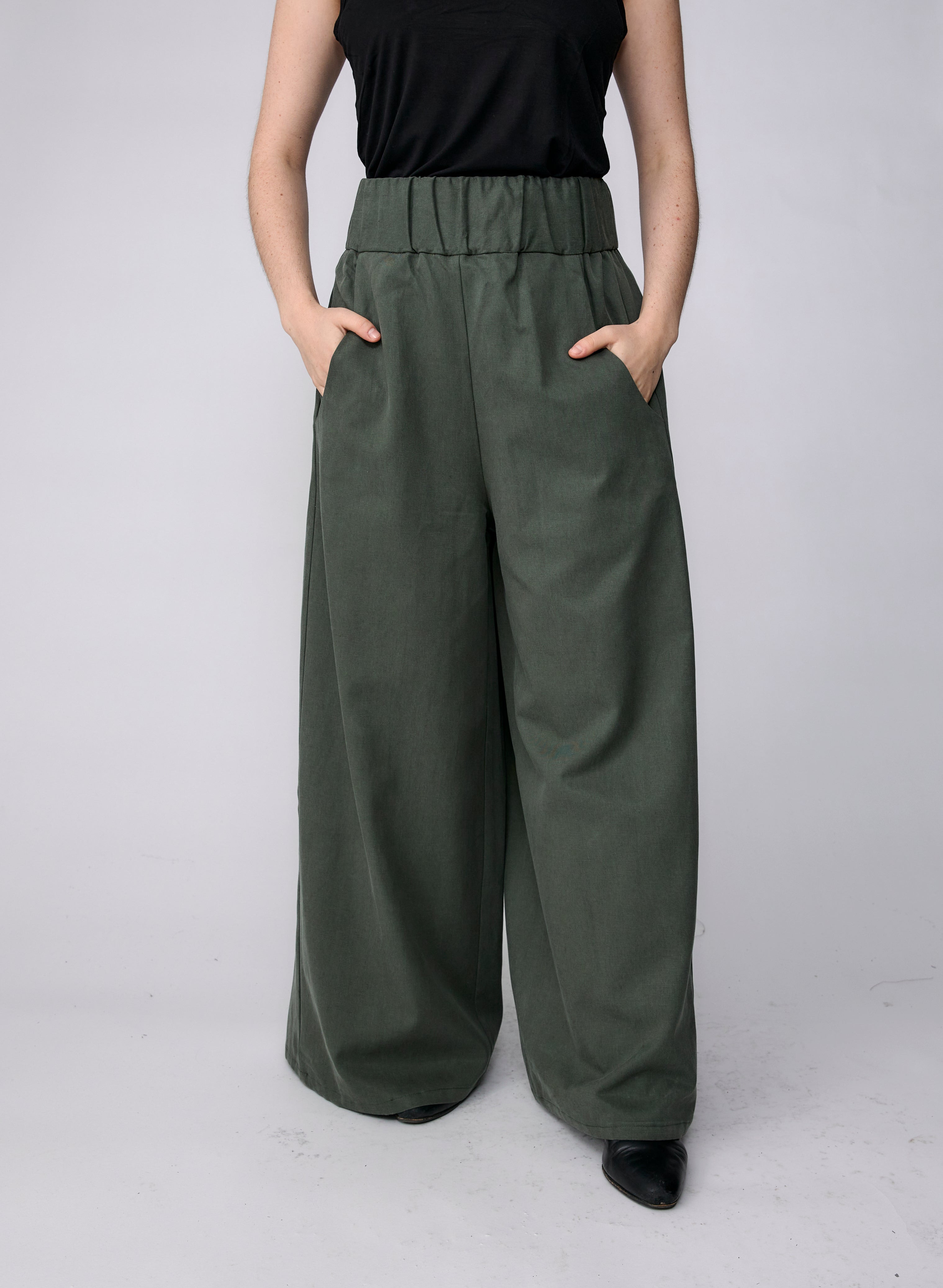 Marketplace Pant - Olive Twill