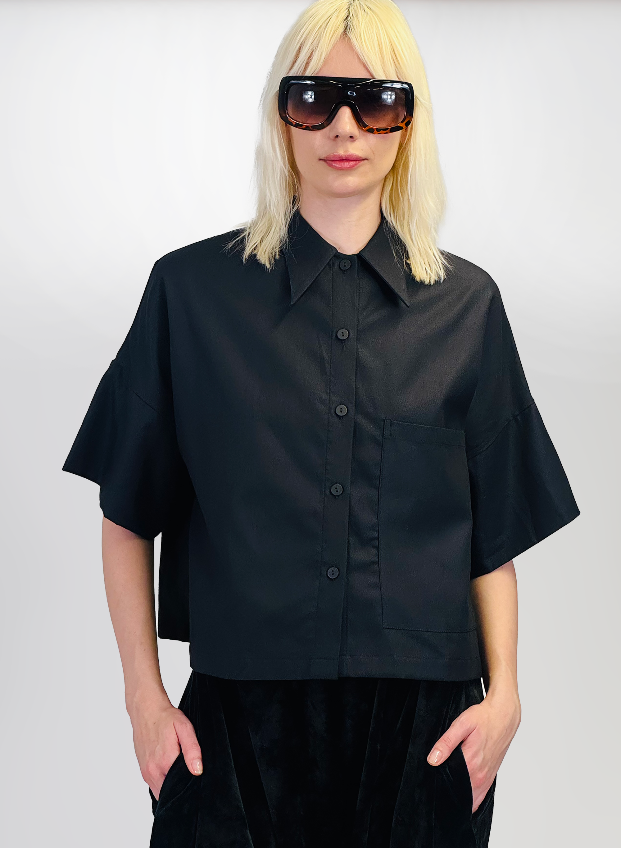 Petite Chemise - Black