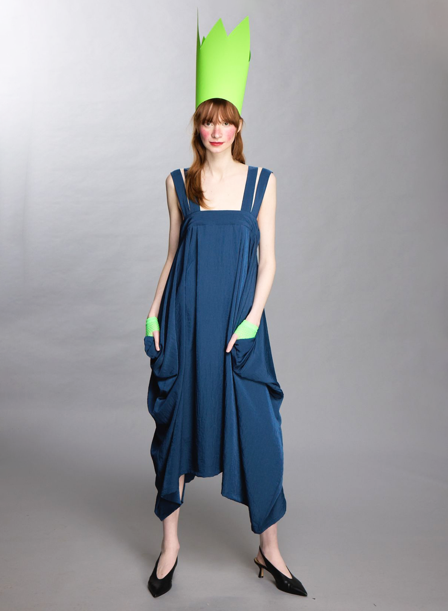 Amelia Four Strap Dress - Gucci Blue (PRE-ORDER)